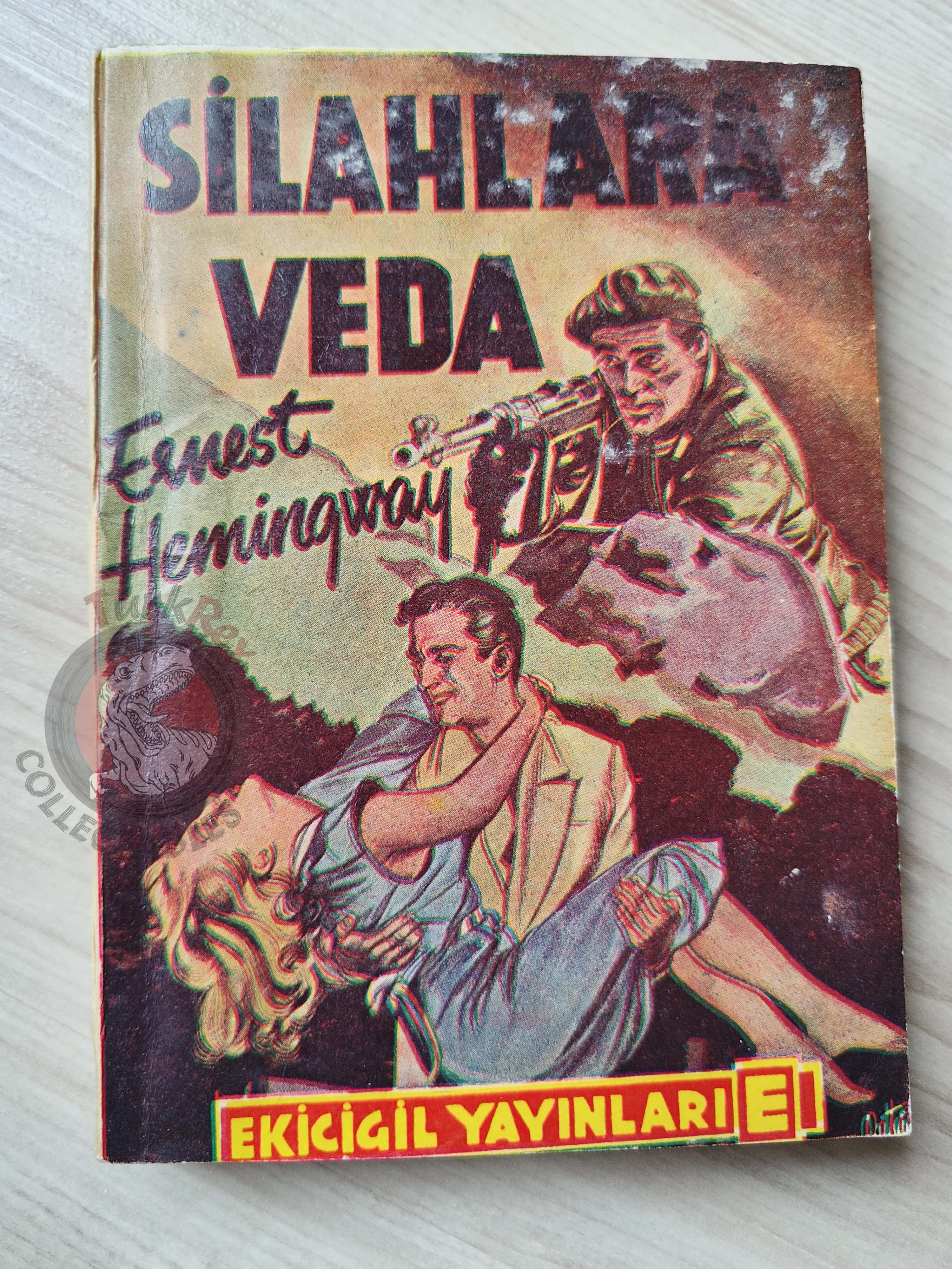 Ernest Hemingway – A Farewell to Arms 1954 1st Turkish Book Turkey