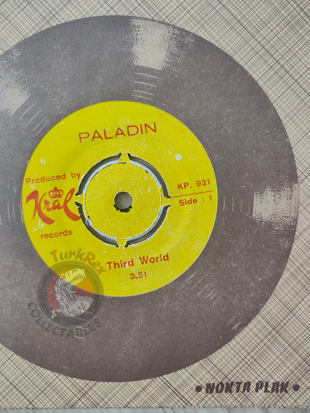 Paladin – Third World 7" Turkish Pressing Vinyl Turkey Edition