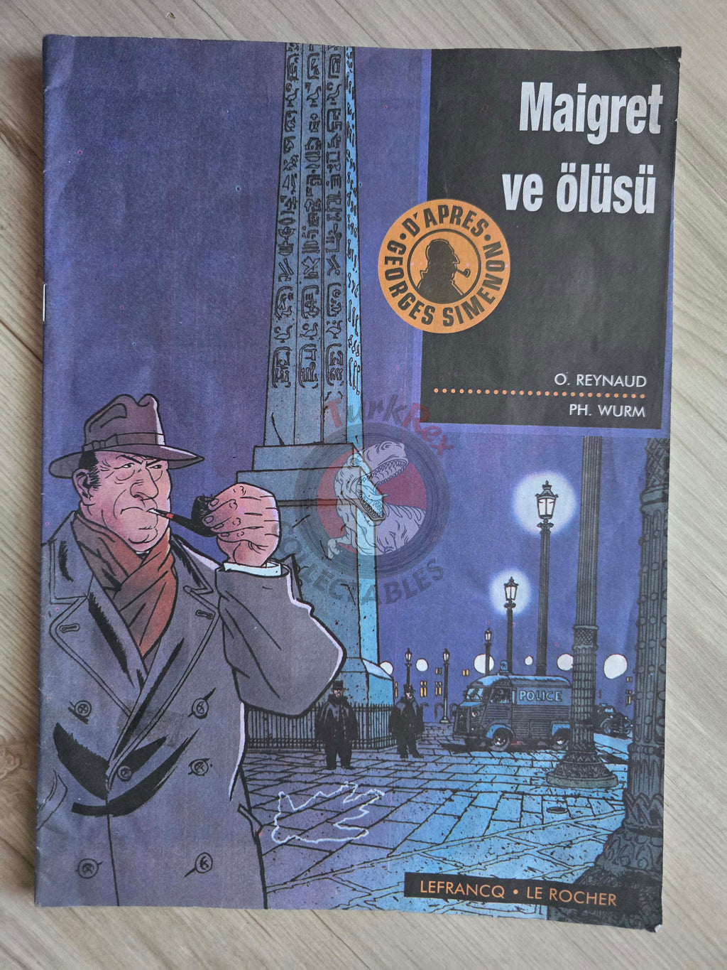 Georges Simenon - Maigret Et Son Mort Turkish Comic Turkey LeFrancq