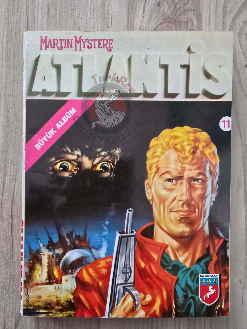 Martin Mystère #11 La Sfera di Cristallo 80s Turkish Comic Turkey #28 #37