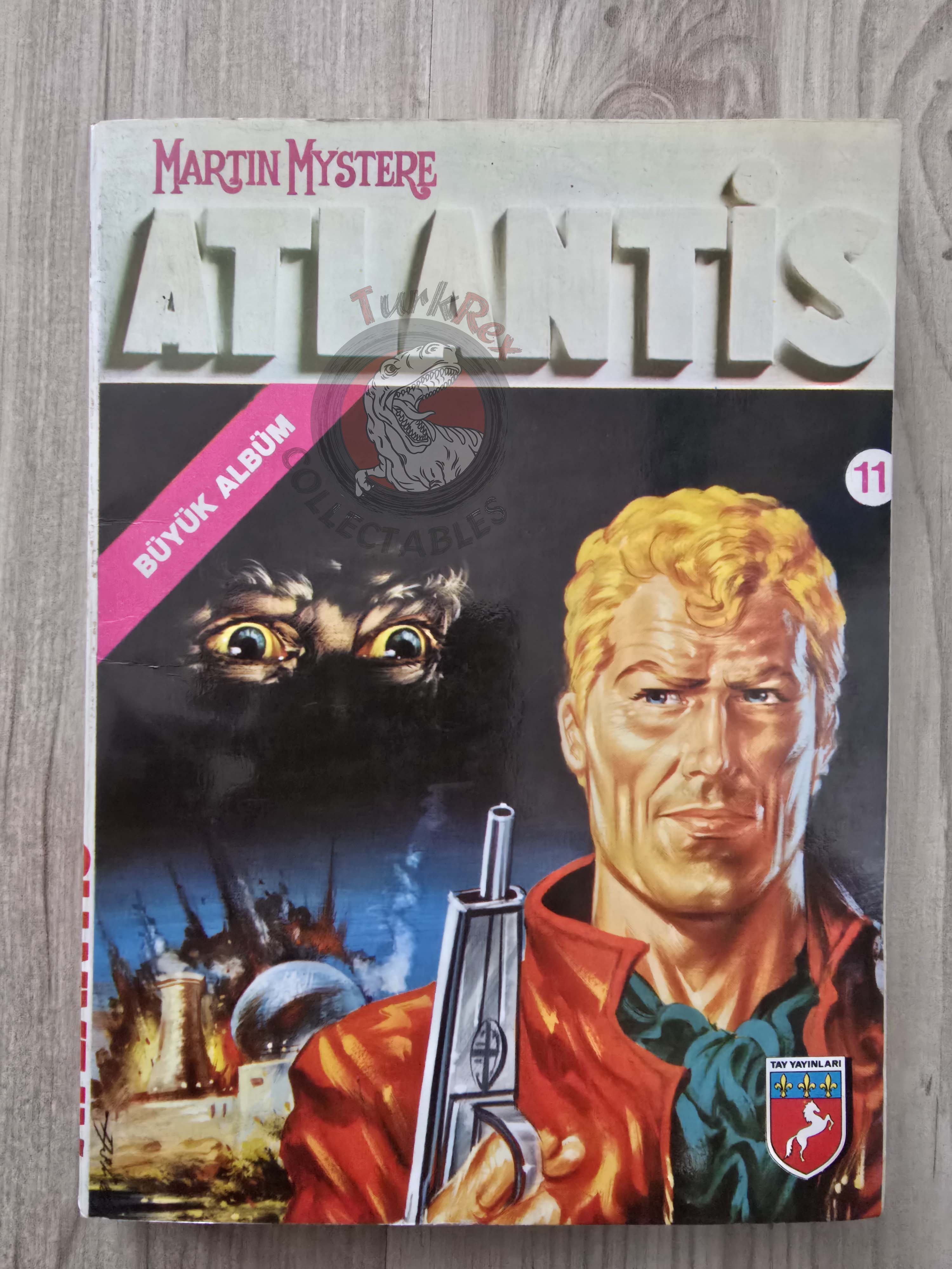 Martin Mystère #11 La Sfera di Cristallo 80s Turkish Comic Turkey #28 #37