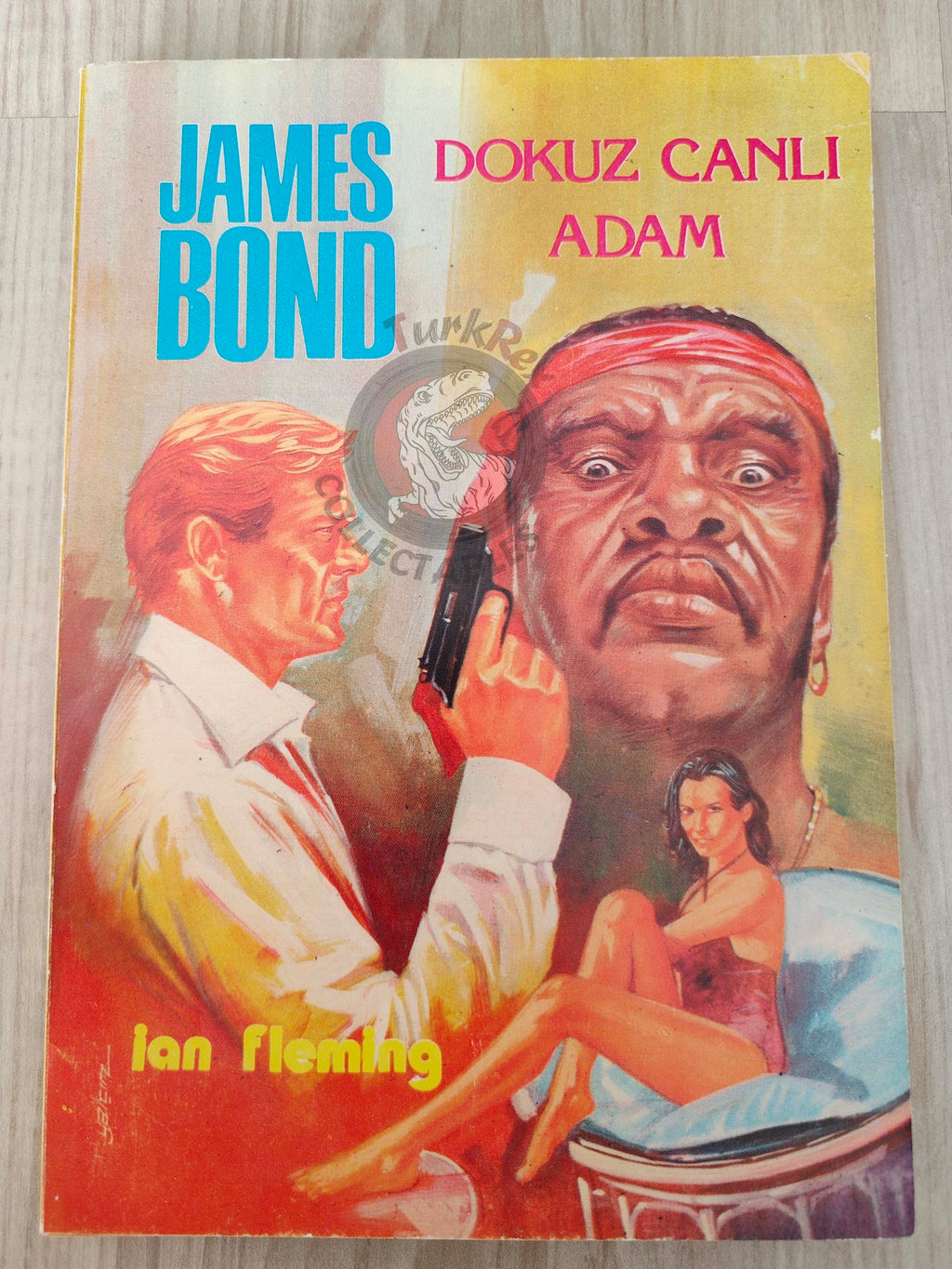 James Bond - Live and Let Die 1984 Turkish Book Turkey Ian Fleming