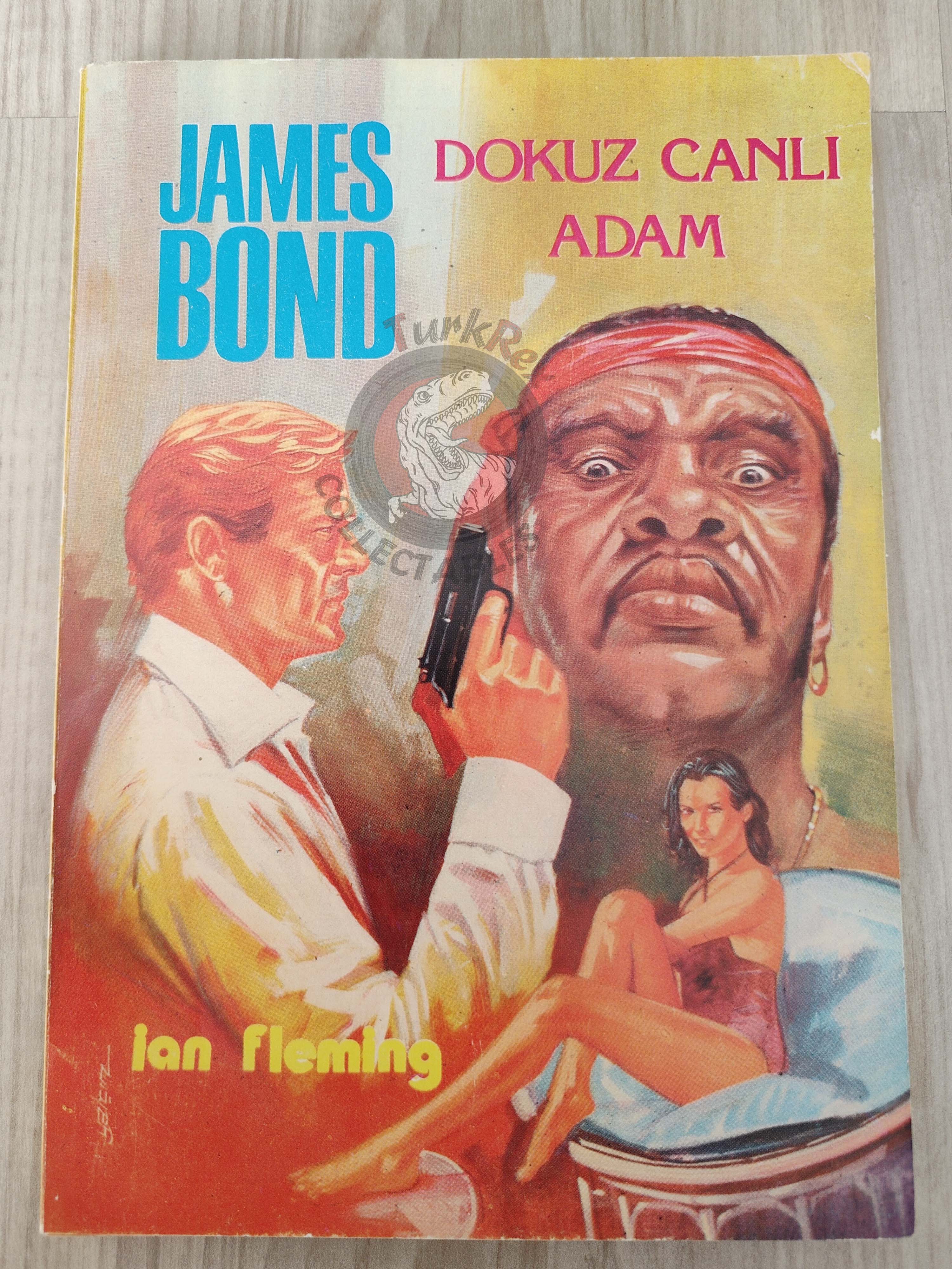 James Bond - Live and Let Die 1984 Turkish Book Turkey Ian Fleming