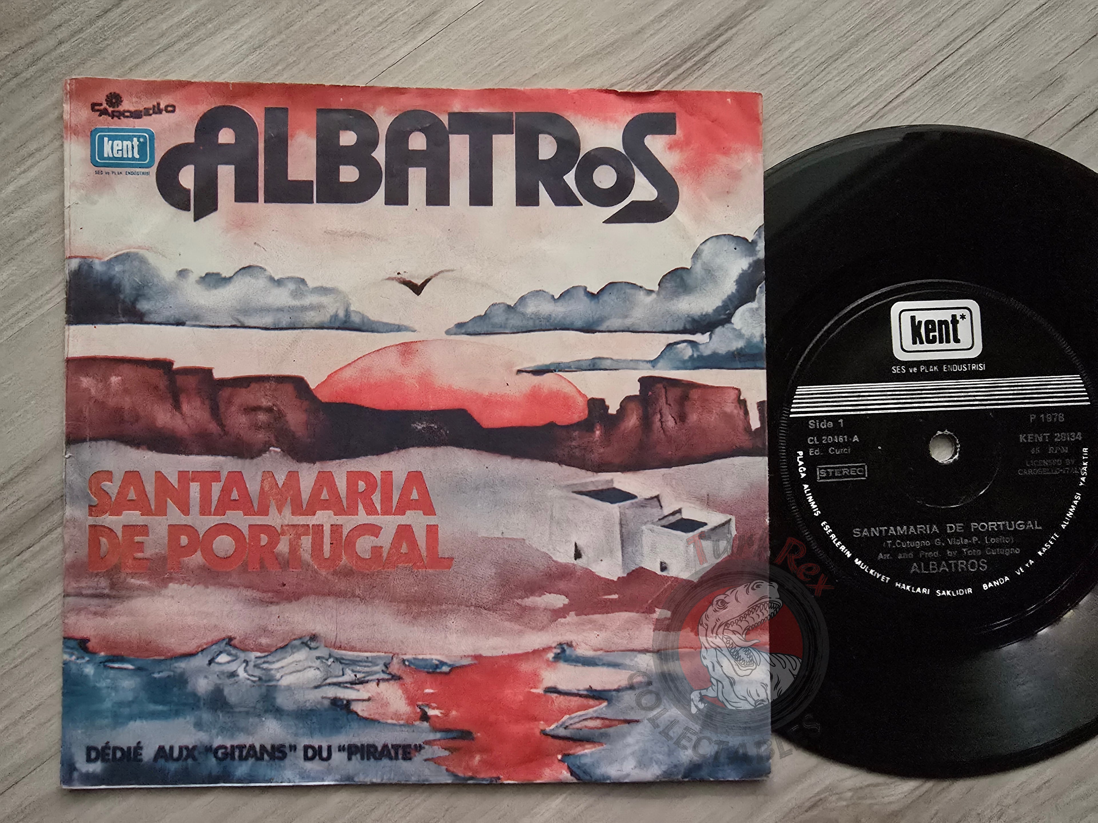 Albatros – Santamaria De Portugal 7" Turkish Pressing Vinyl Turkey Edition