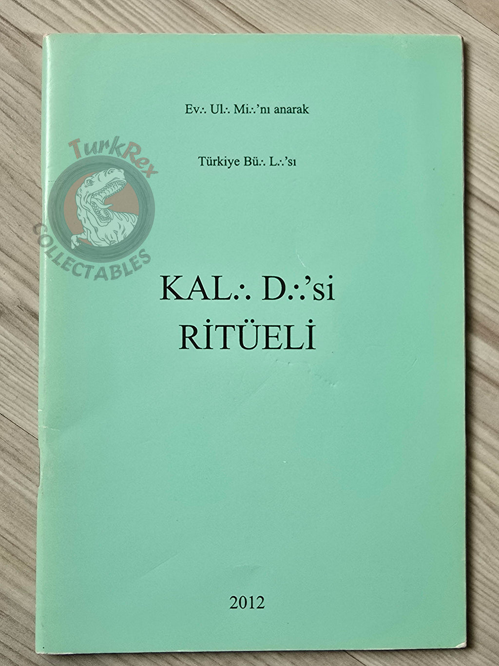Turkish Freemasonry 2nd Degree Ritual Fellow Craft 2012 Booklet Masonic Masons of Turkey