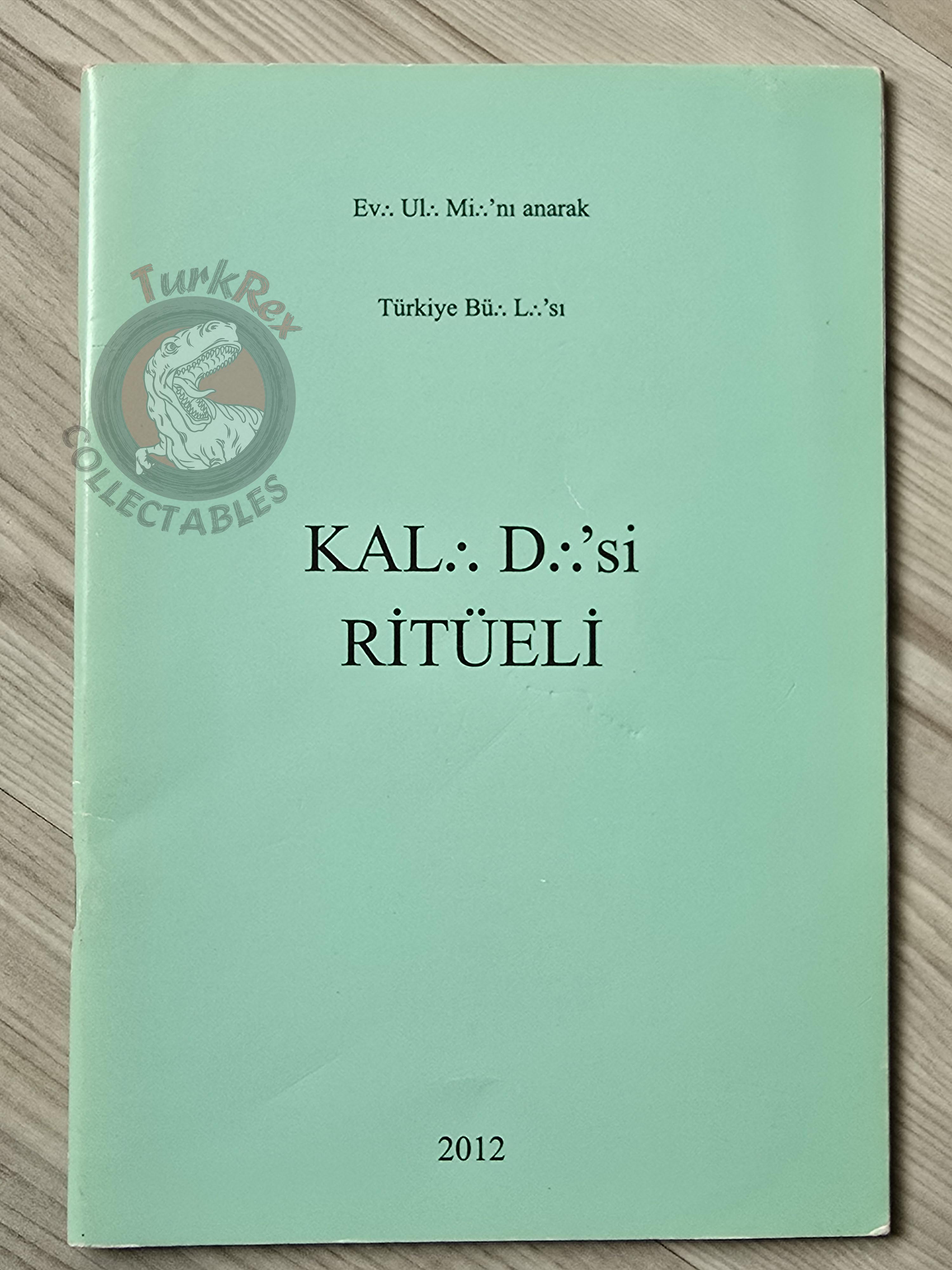 Turkish Freemasonry 2nd Degree Ritual Fellow Craft 2012 Booklet Masonic Masons of Turkey