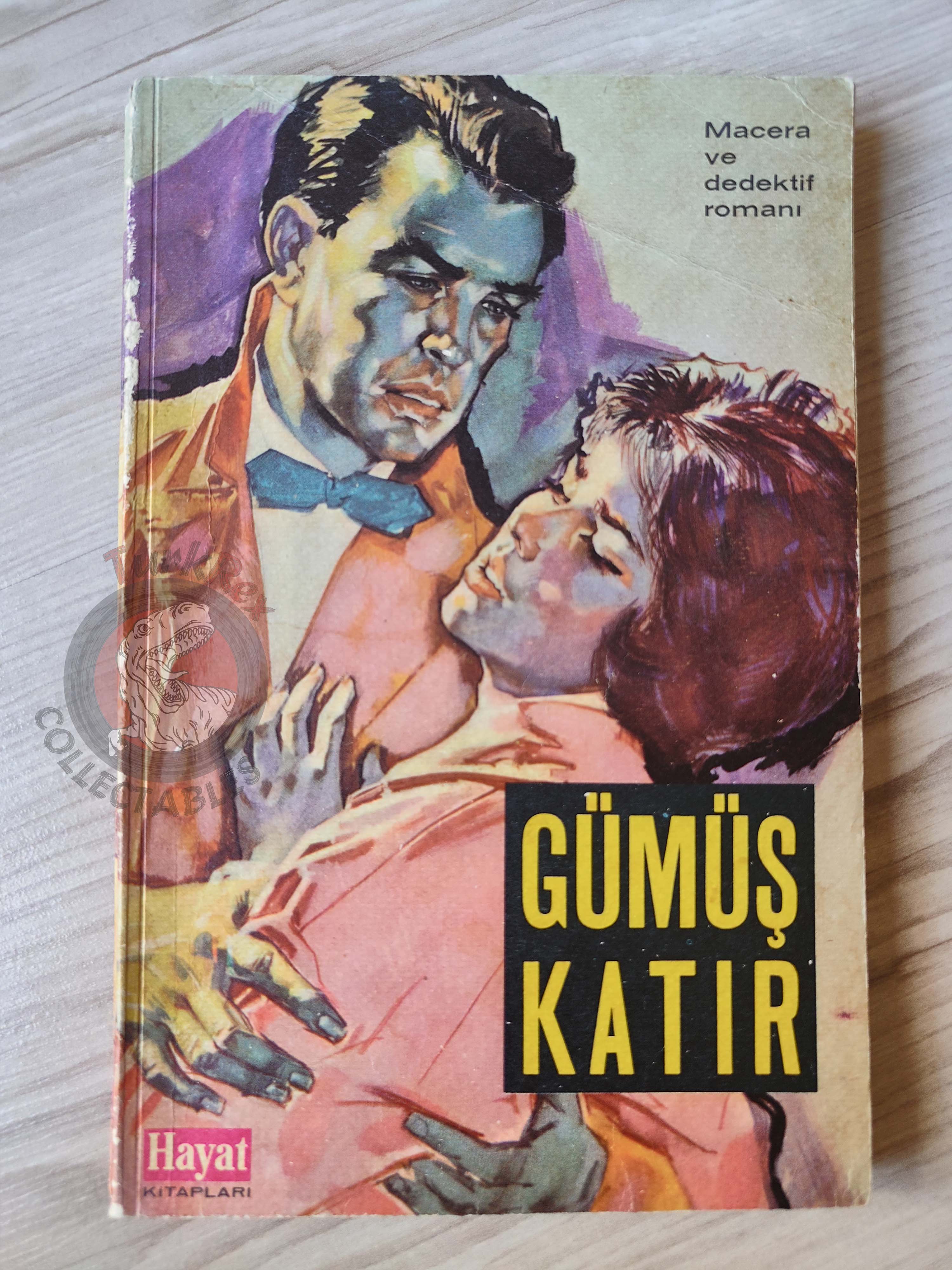 Frank Gruber – The Silver Jackass 1964 1st Turkish Book Turkey