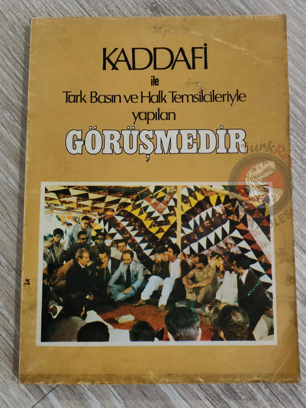 Muammer Kaddafi Libya Propaganda 1978 Turkish Book Turkey Gaddafi Interviews