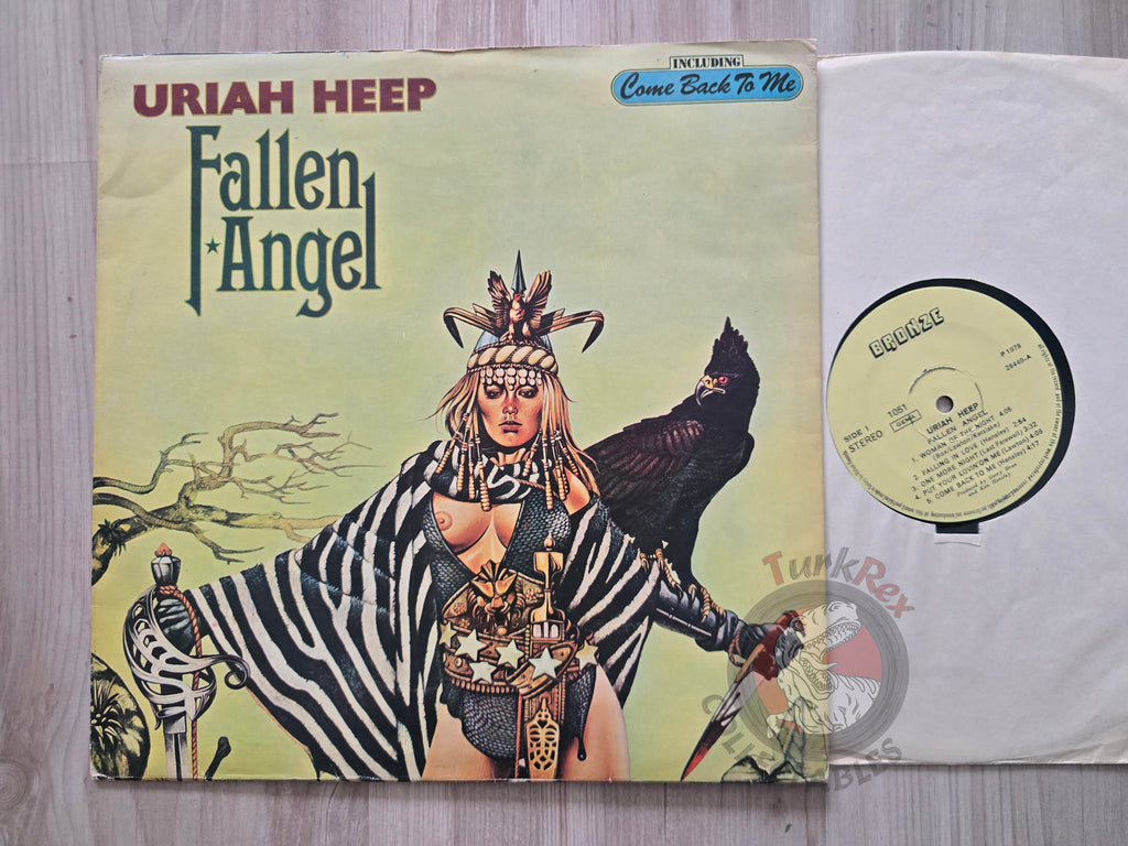 Uriah Heep – Fallen Angel Turkish Pressing Vinyl Turkey Edition