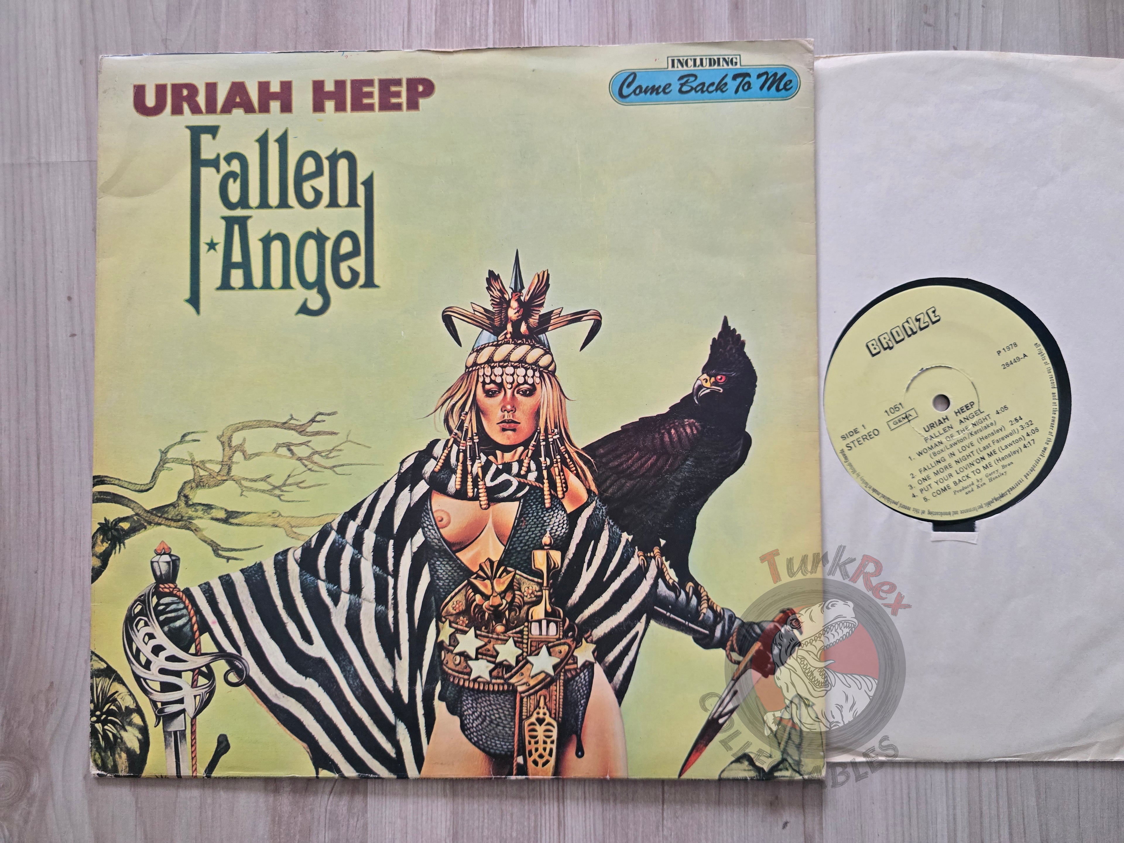 Uriah Heep – Fallen Angel Turkish Pressing Vinyl Turkey Edition