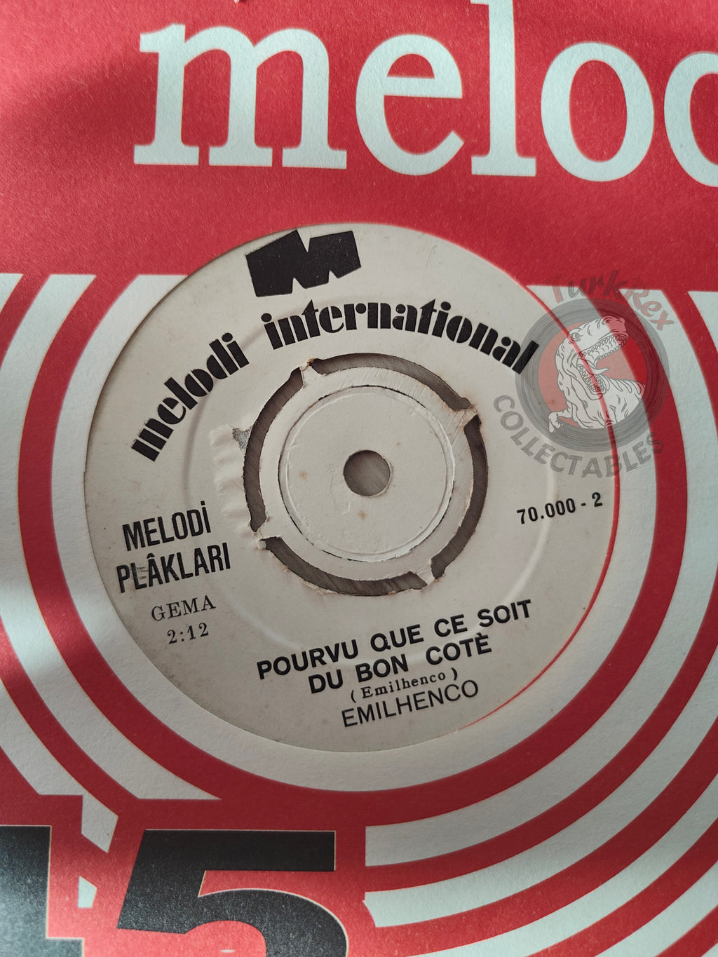 Emilhenco – Avec Ou Sans Raison 7" Turkish Pressing Vinyl Turkey Edition