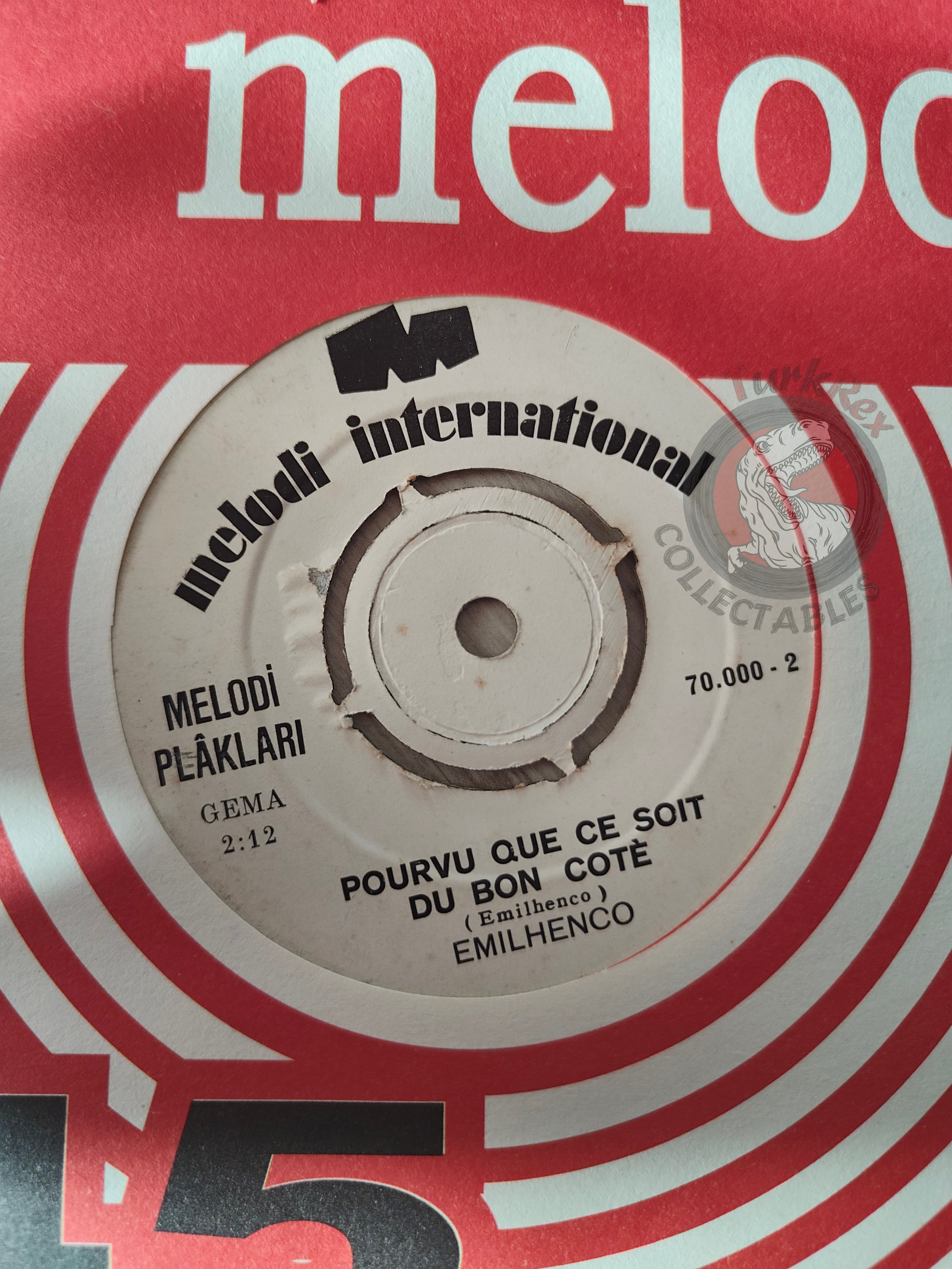 Emilhenco – Avec Ou Sans Raison 7" Turkish Pressing Vinyl Turkey Edition