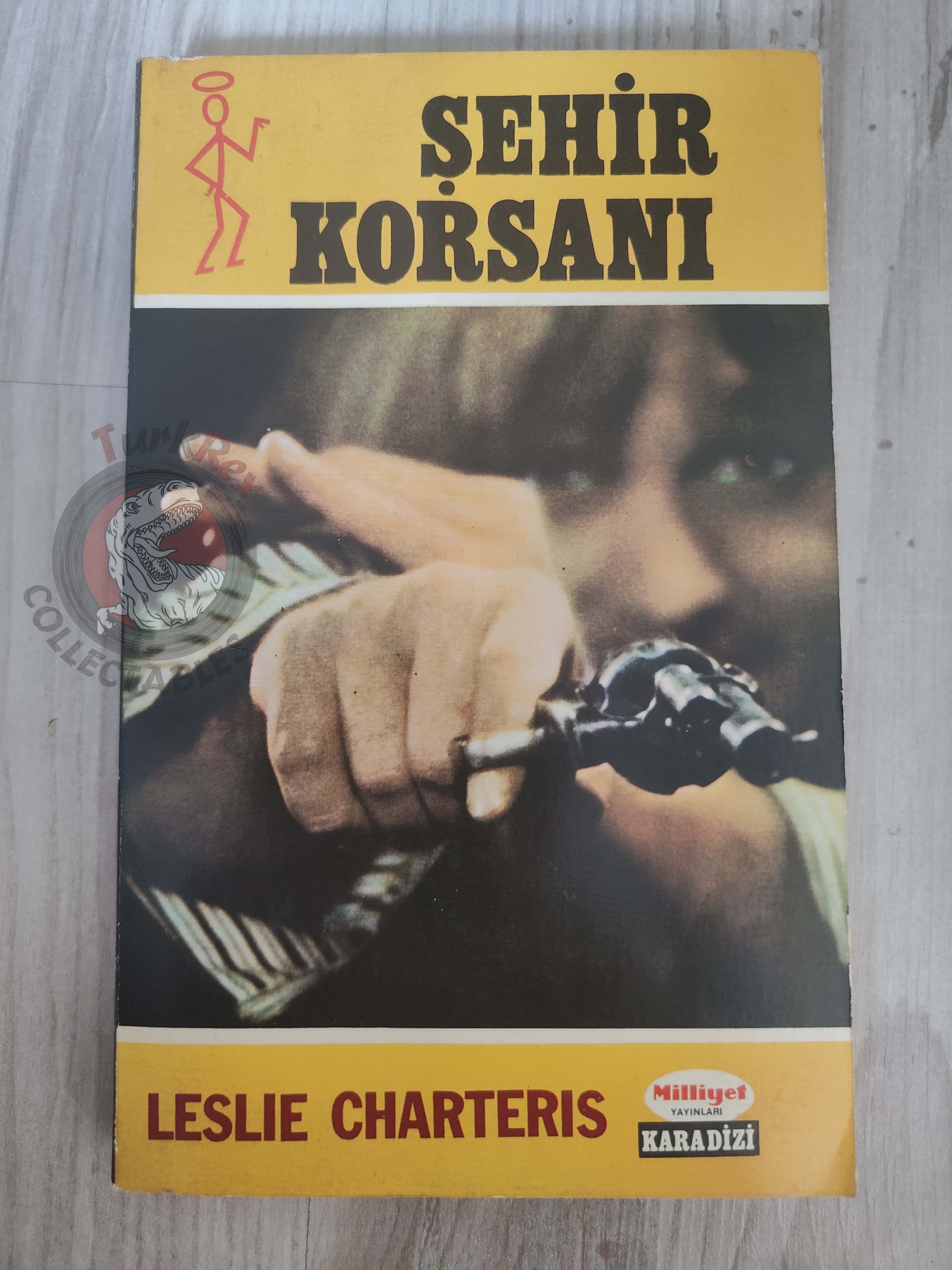Leslie Charteris – Saint: Knight Templar 1971 1st Turkish Book Turkey