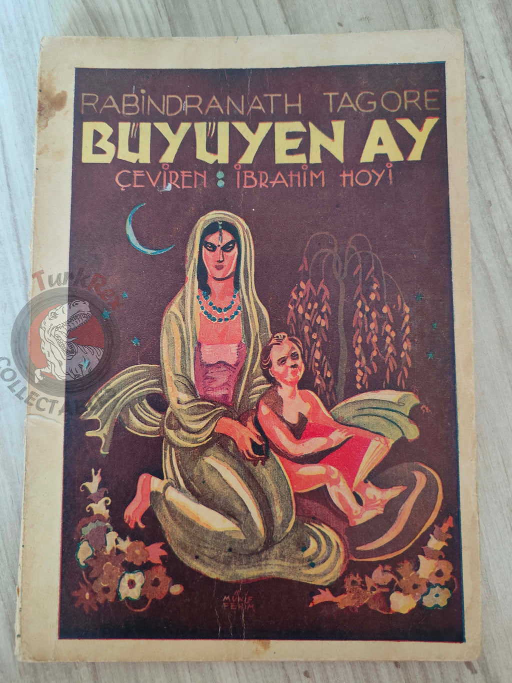 Rabindranath Tagore – The Crescent Moon 1944 Turkish Book Turkey