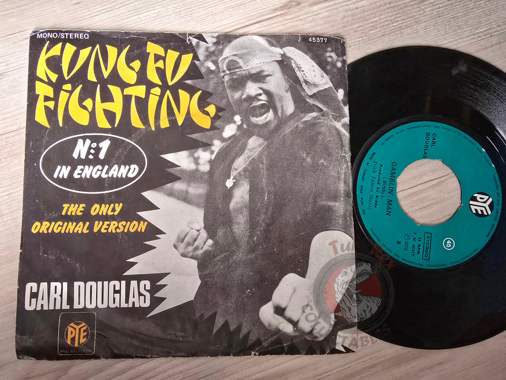 Carl Douglas – Kung Fu Fighting 7" Turkish Pressing Vinyl Turkey Edition