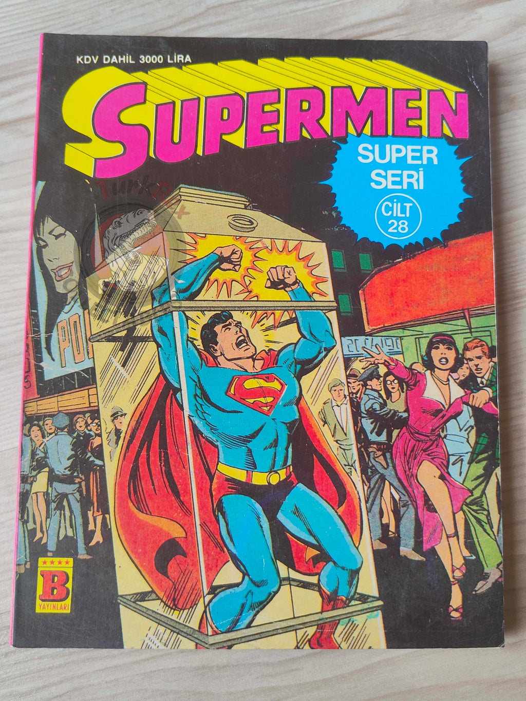 Superman Vol #28 1991 Turkish Comic Turkey Batman Superboy Lois Lane #342