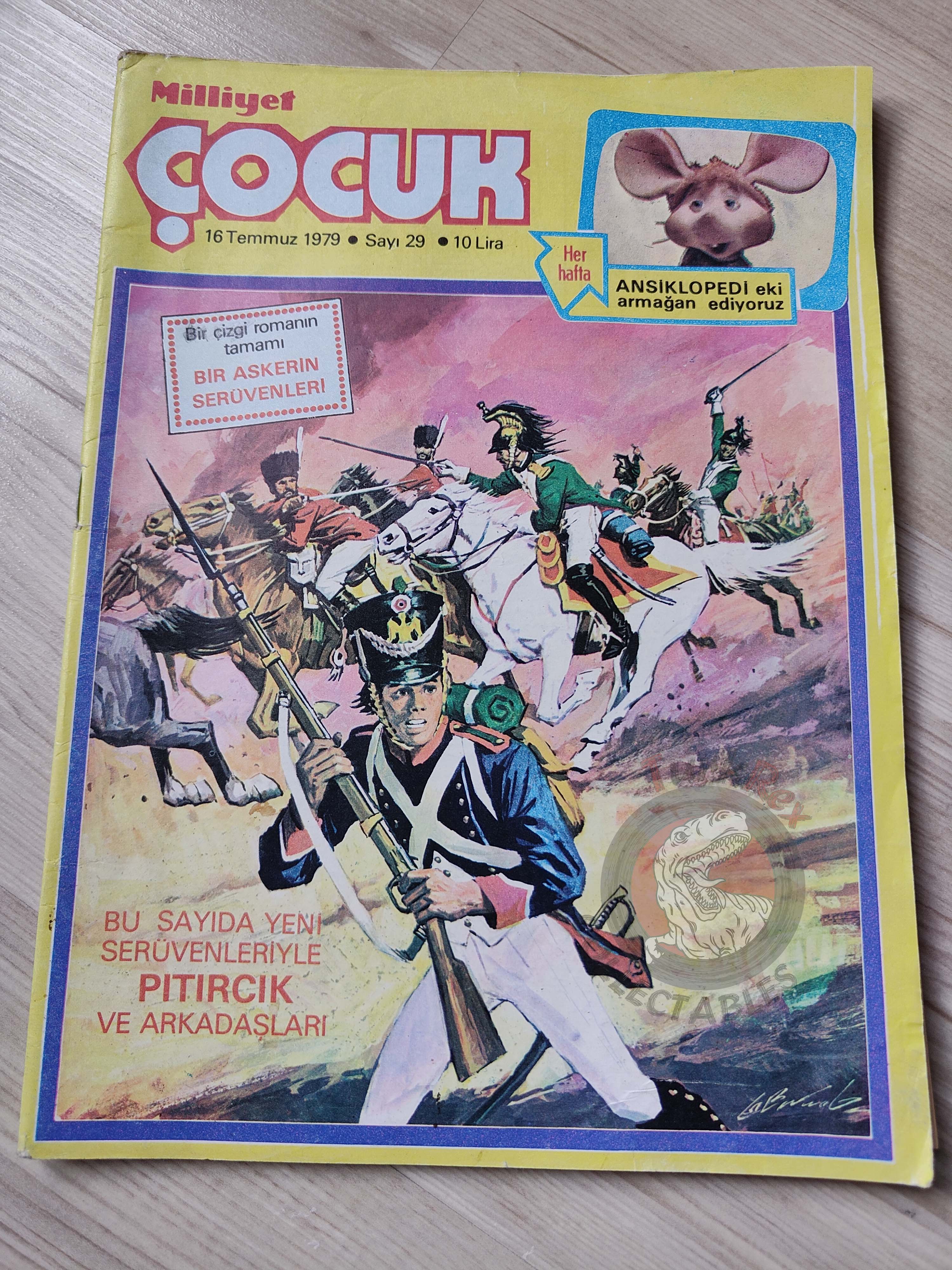 Milliyet Çocuk #29 1979 Turkish Comic Turkey Joyas Literarias Juveniles #15 Erckmann Chatrian