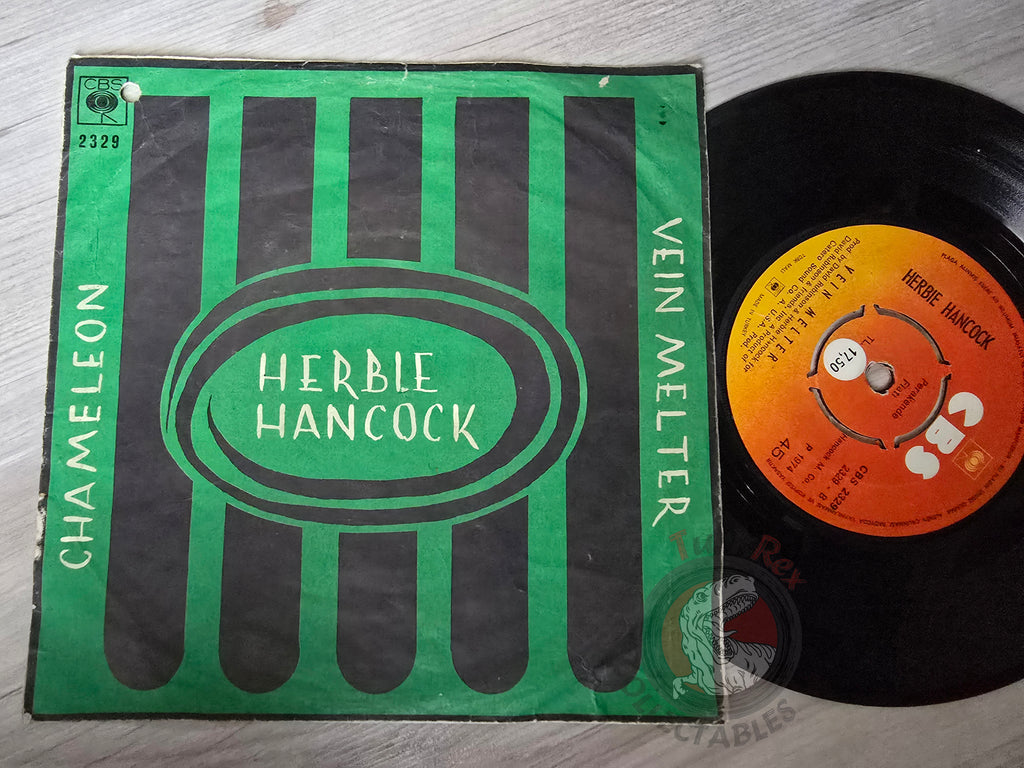 Herbie Hancock – Chameleon / Vein Melter 7" Turkish Pressing Vinyl Turkey Edition