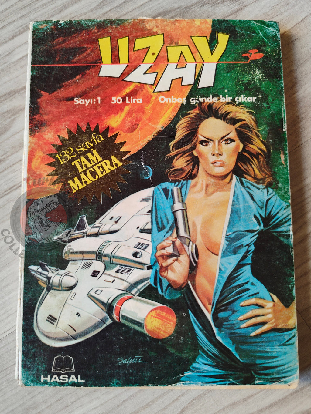Uzay #1 1981 Turkish Comic Turkey Space Science Fiction