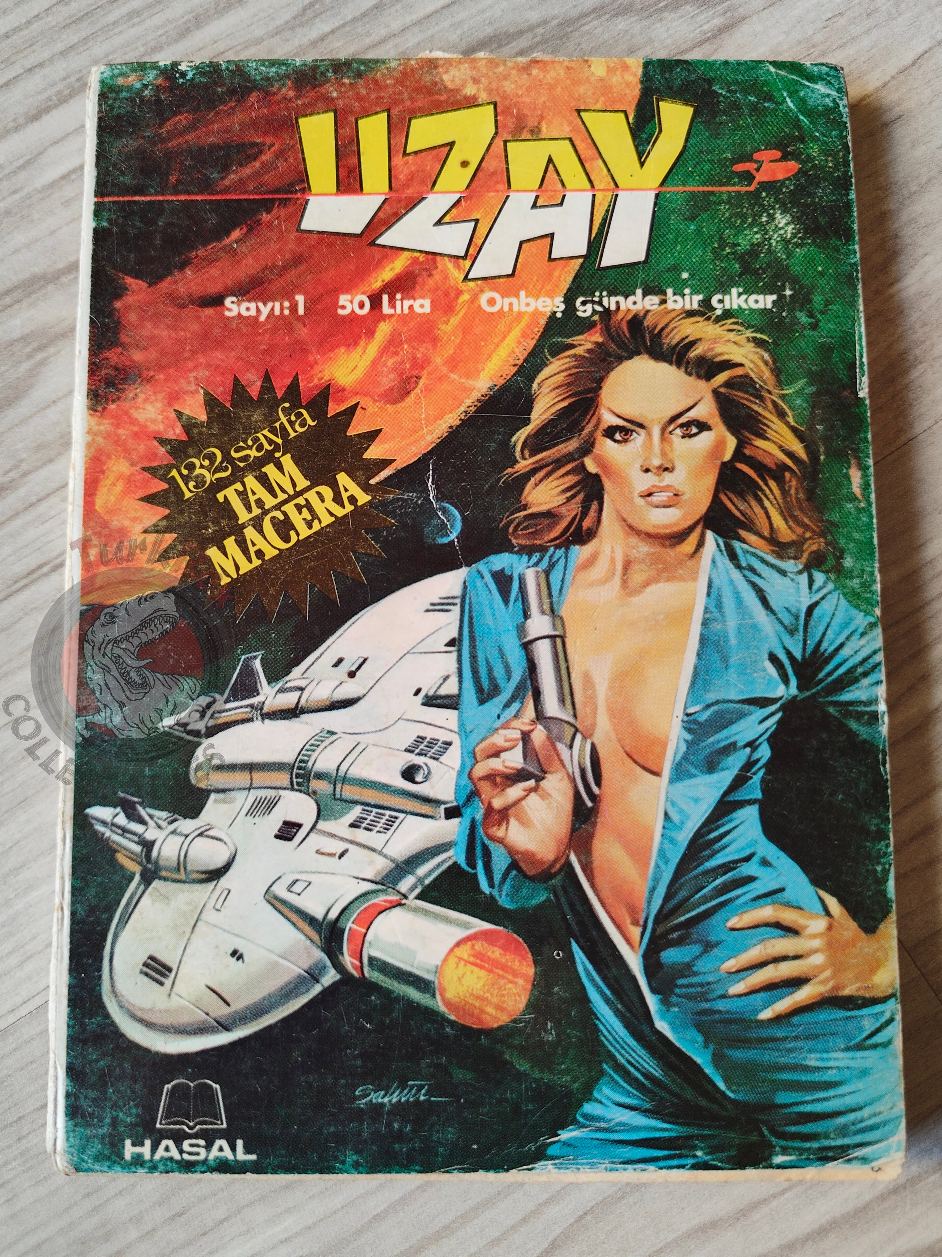 Uzay #1 1981 Turkish Comic Turkey Space Science Fiction
