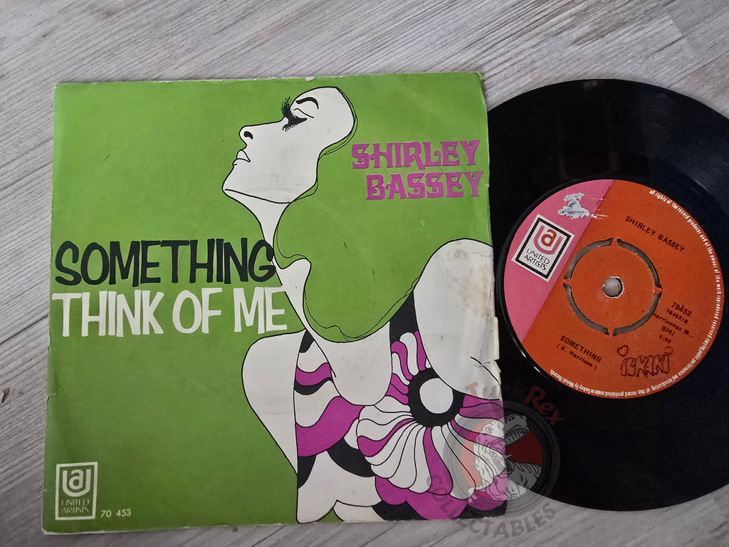 Shirley Bassey – Something 7" Turkish Pressing Vinyl Turkey Edition