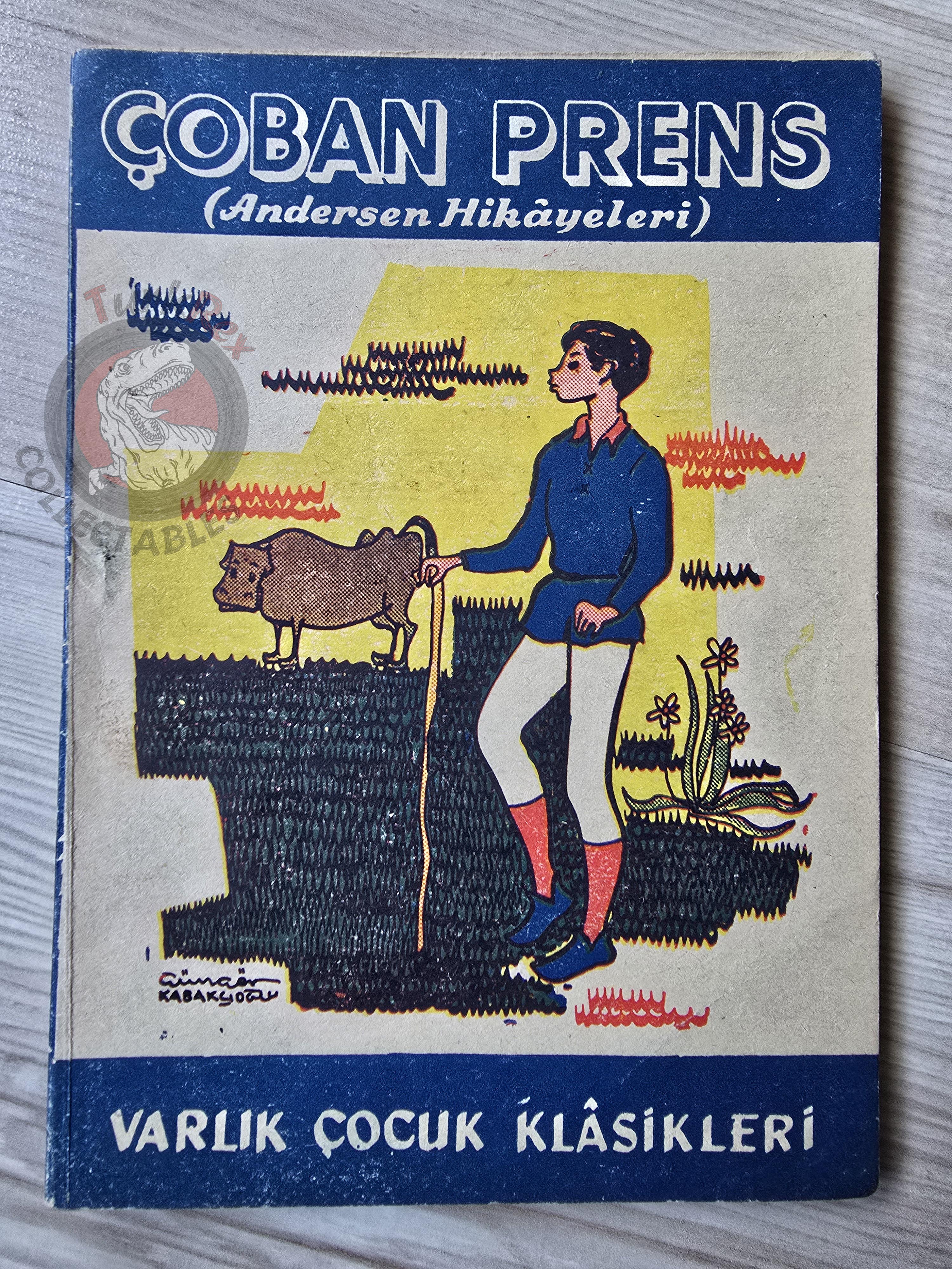 Hans Christian Andersen – The Swineherd 1962 Turkish Book Turkey Illustrated
