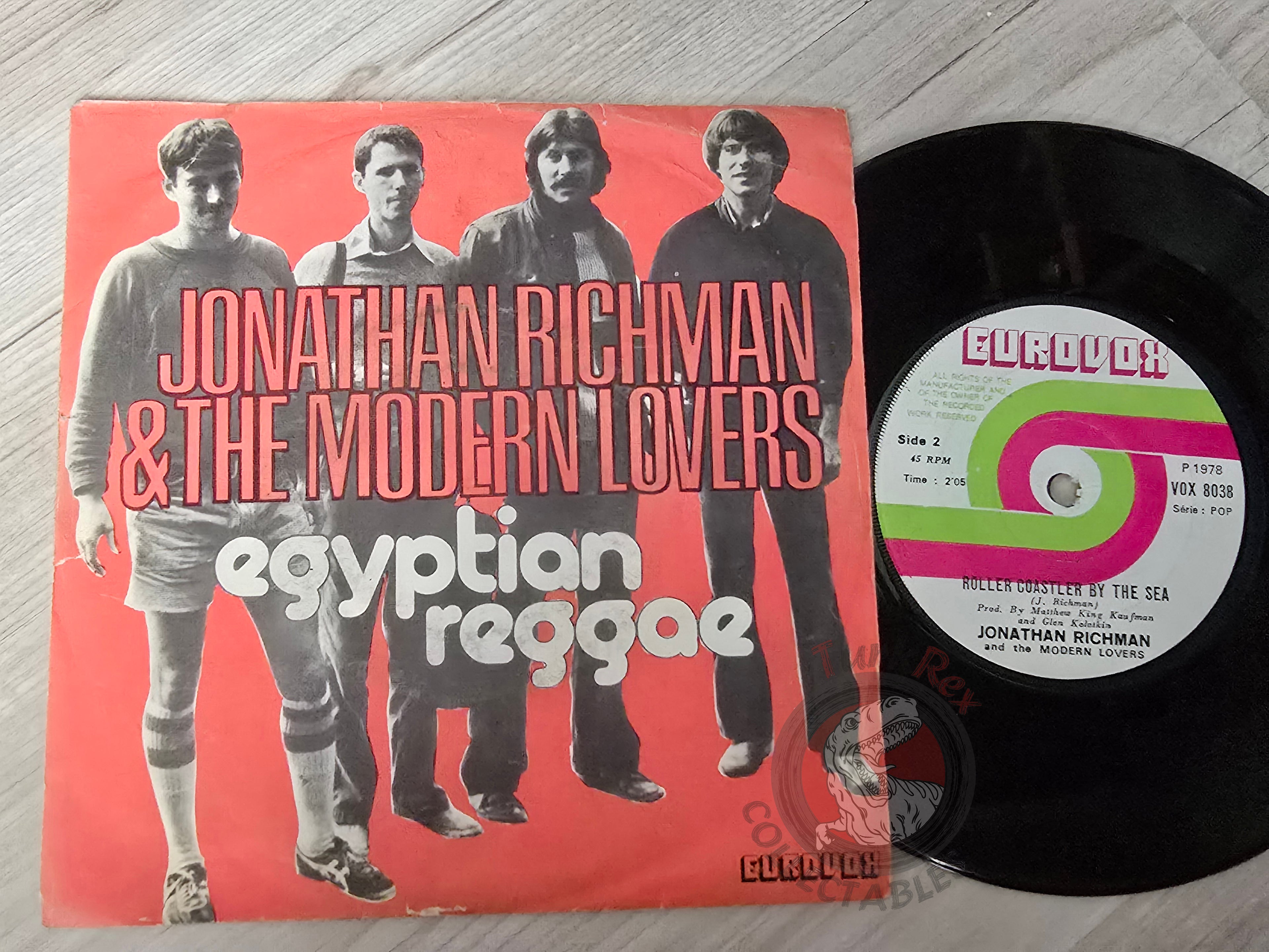 Jonathan Richman & The Modern Lovers – Egyptian Reggae 7" Turkish Pressing Vinyl Turkey Edition