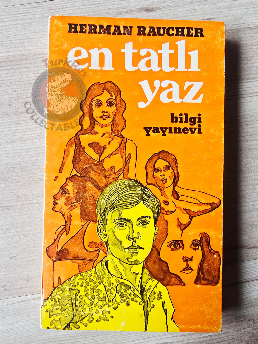 Herman Raucher – Summer of '42 1972 1st Turkish Book Turkey