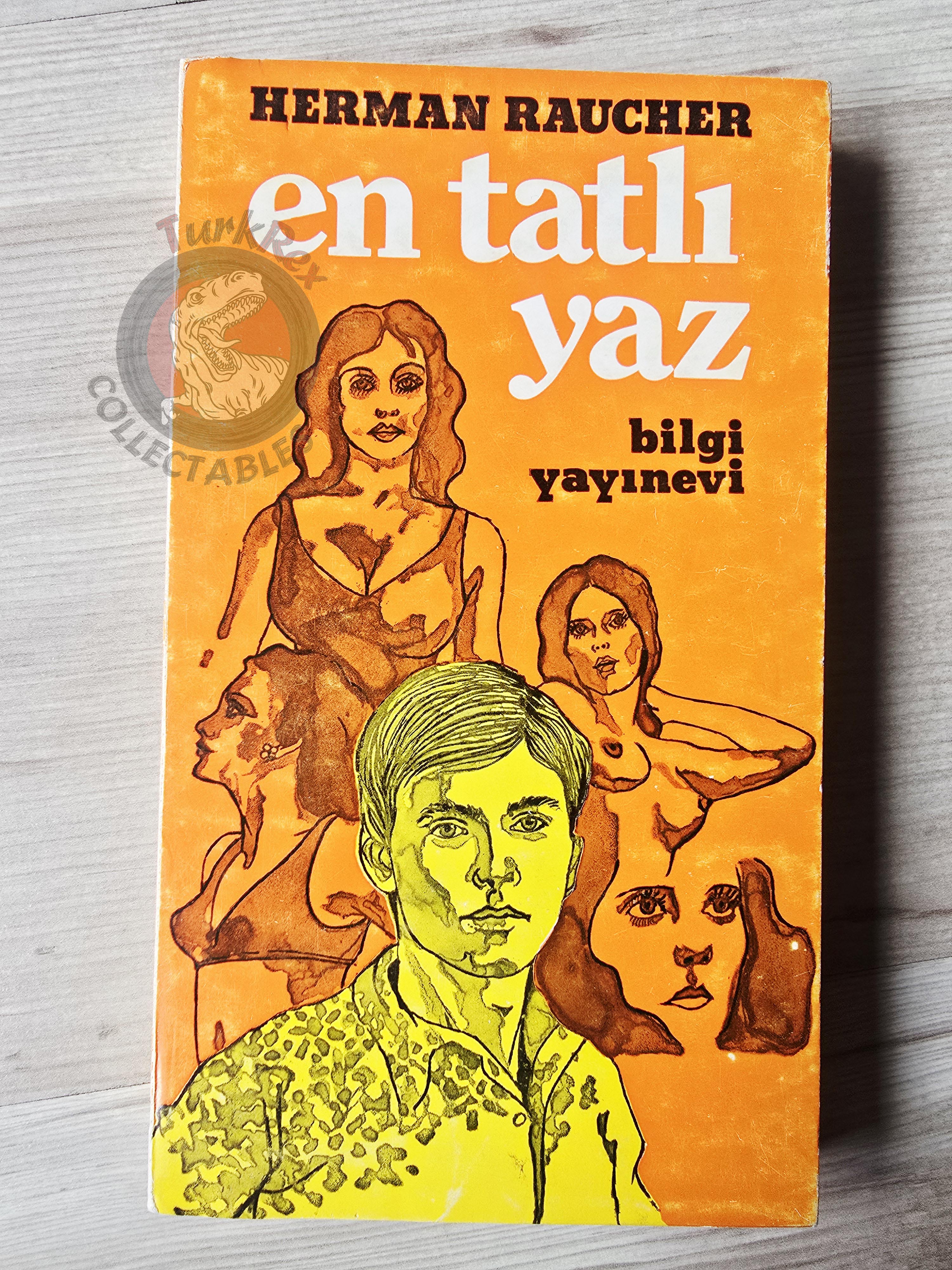 Herman Raucher – Summer of '42 1972 1st Turkish Book Turkey