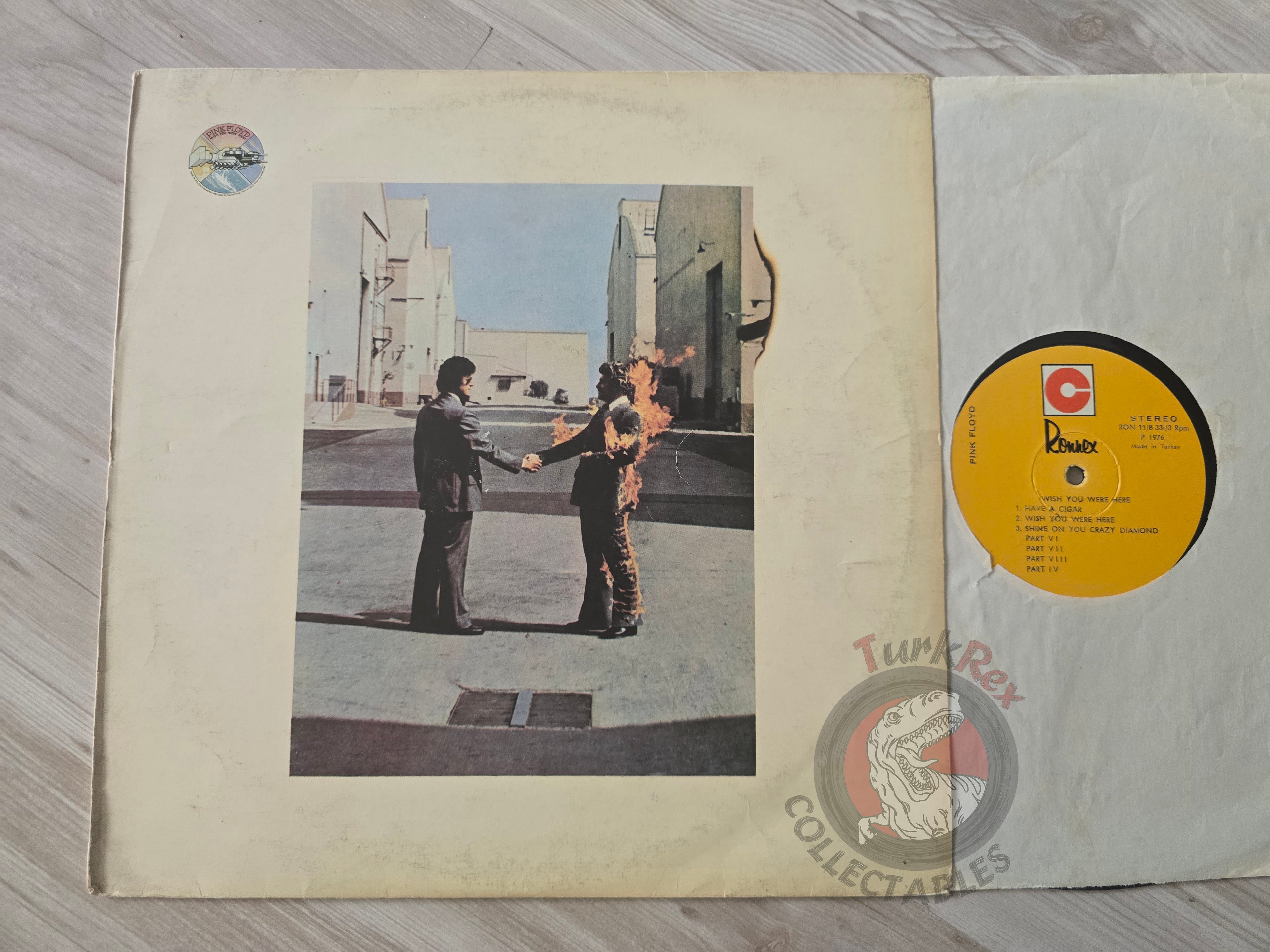 Pink Floyd – Wish You Were Here Turkish Pressing Vinyl Turkey Edition 1