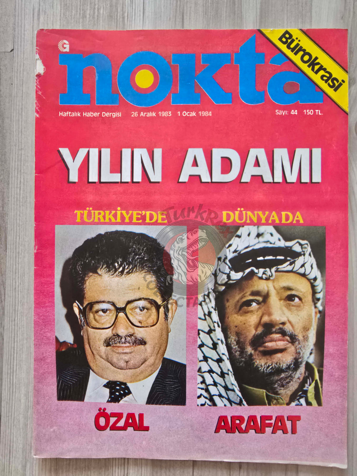 Nokta 1983 Yasser Arafat PLO Palestine Turkish Magazine Turkey Middle East Iran–Iraq War