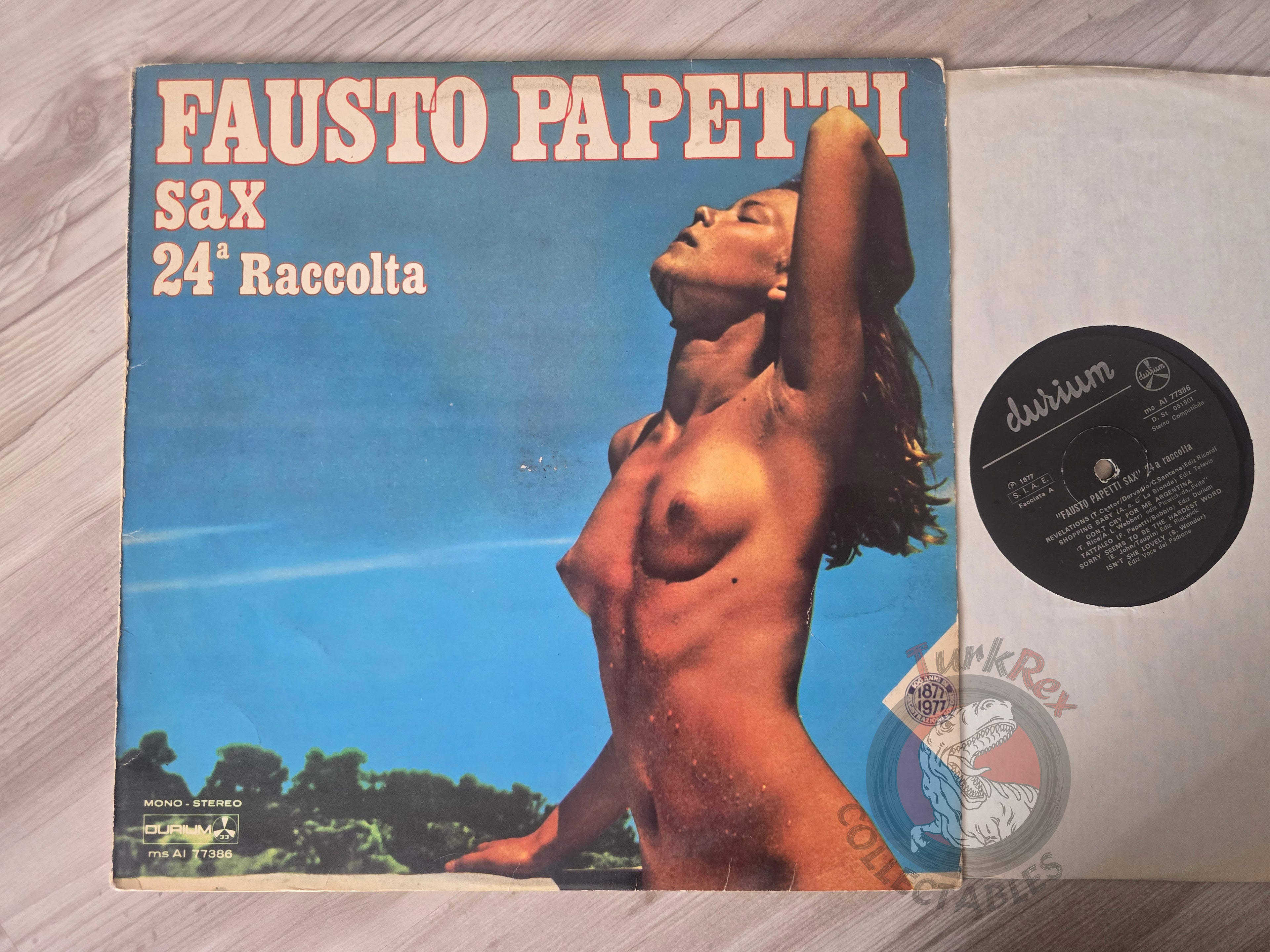 Fausto Papetti – 24a Raccolta Turkish Pressing Vinyl Turkey Edition
