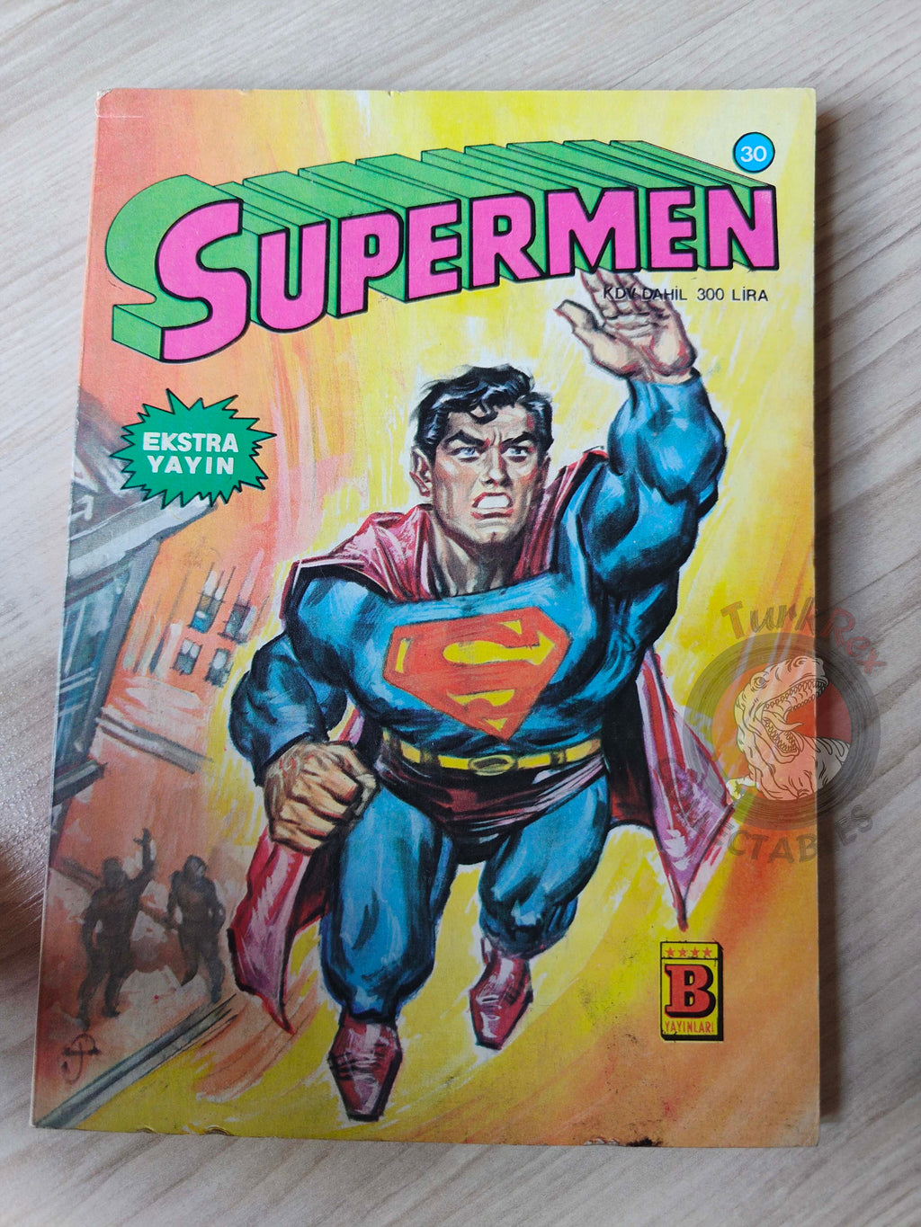 Superman #30 1984 Turkish Comic Turkey Action Comics #513 World Finest Comics #185