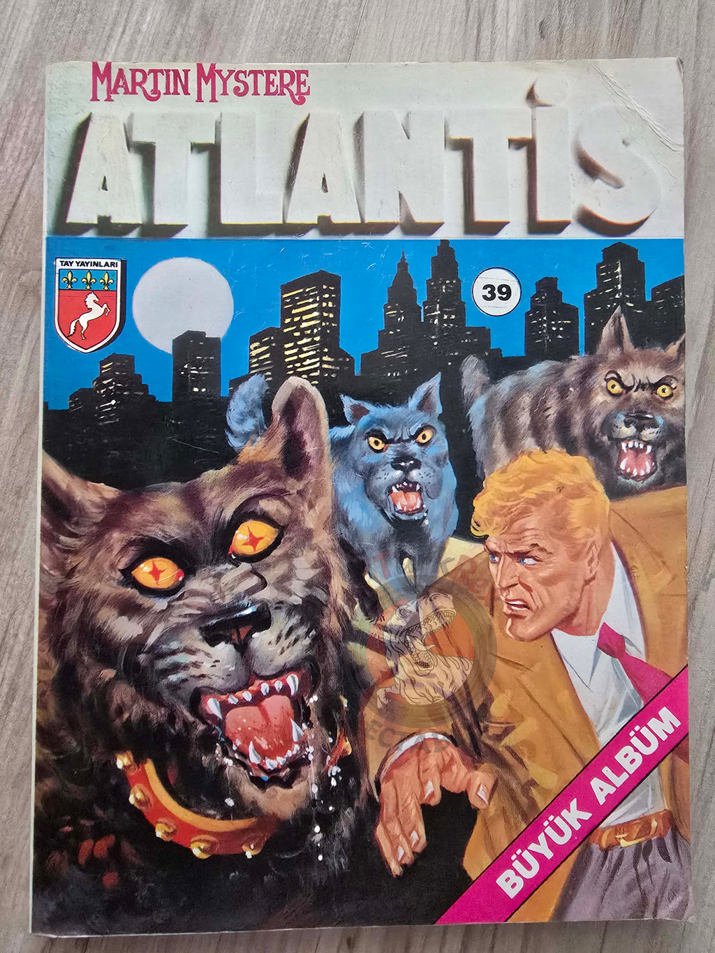 Martin Mystère #39 Orlando Il Paladino 80s Turkish Comic Turkey #93 #96
