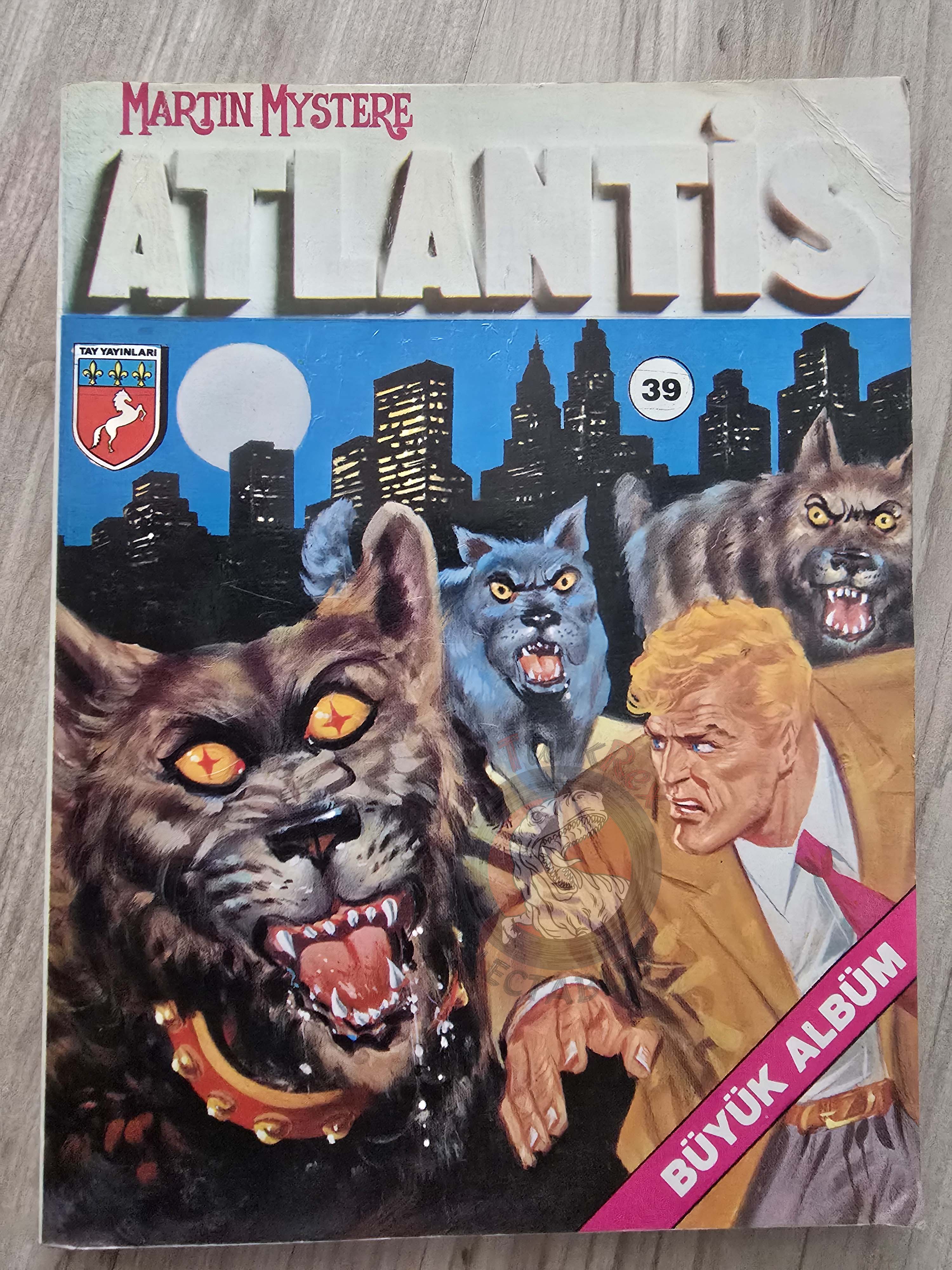 Martin Mystère #39 Orlando Il Paladino 80s Turkish Comic Turkey #93 #96