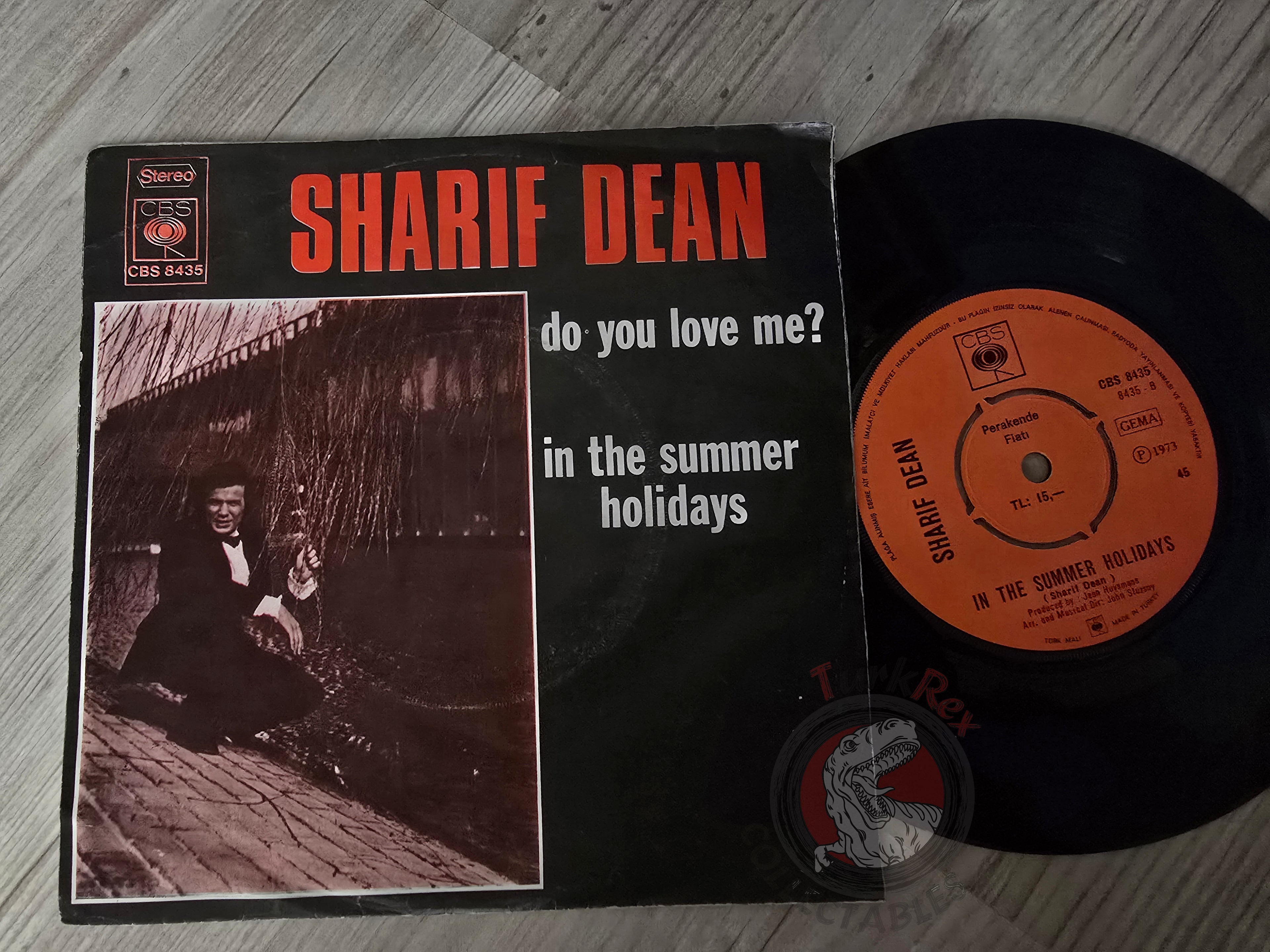 Sharif Dean – Do You Love Me ? 7" Turkish Pressing Vinyl Turkey Edition