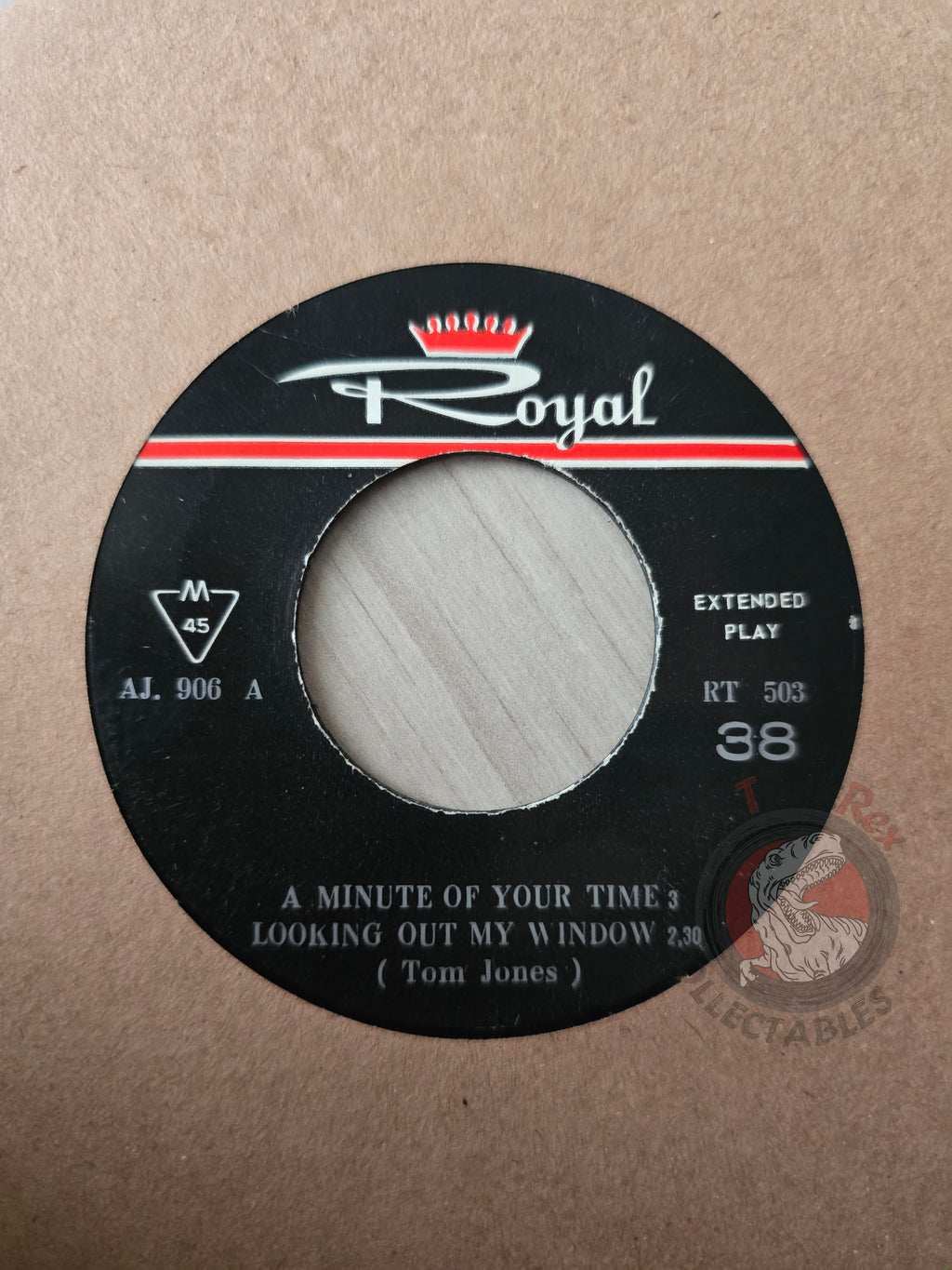 Tom Jones – A Minute Of Your Time  7" Iran Pressing Vinyl Iranian Edition