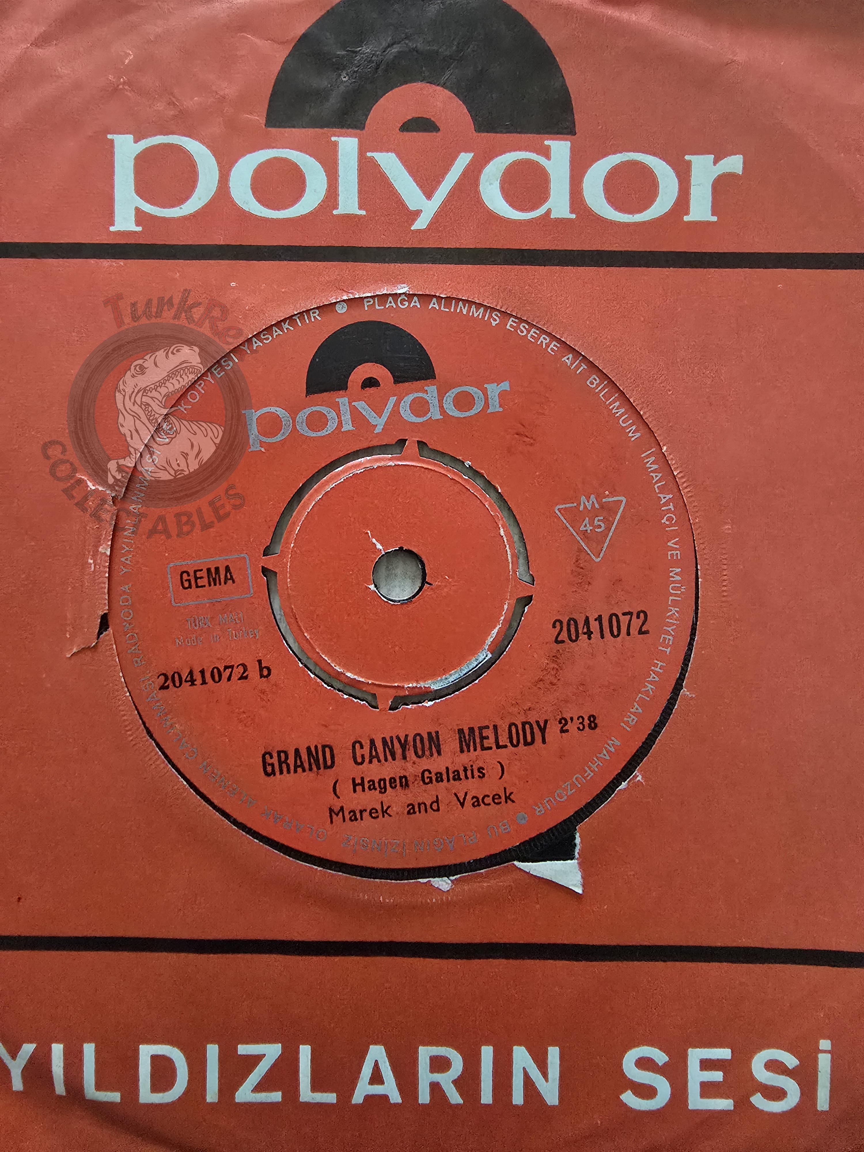 Marek & Vacek – Sounds Of Joy 7" Turkish Pressing Vinyl Turkey Edition
