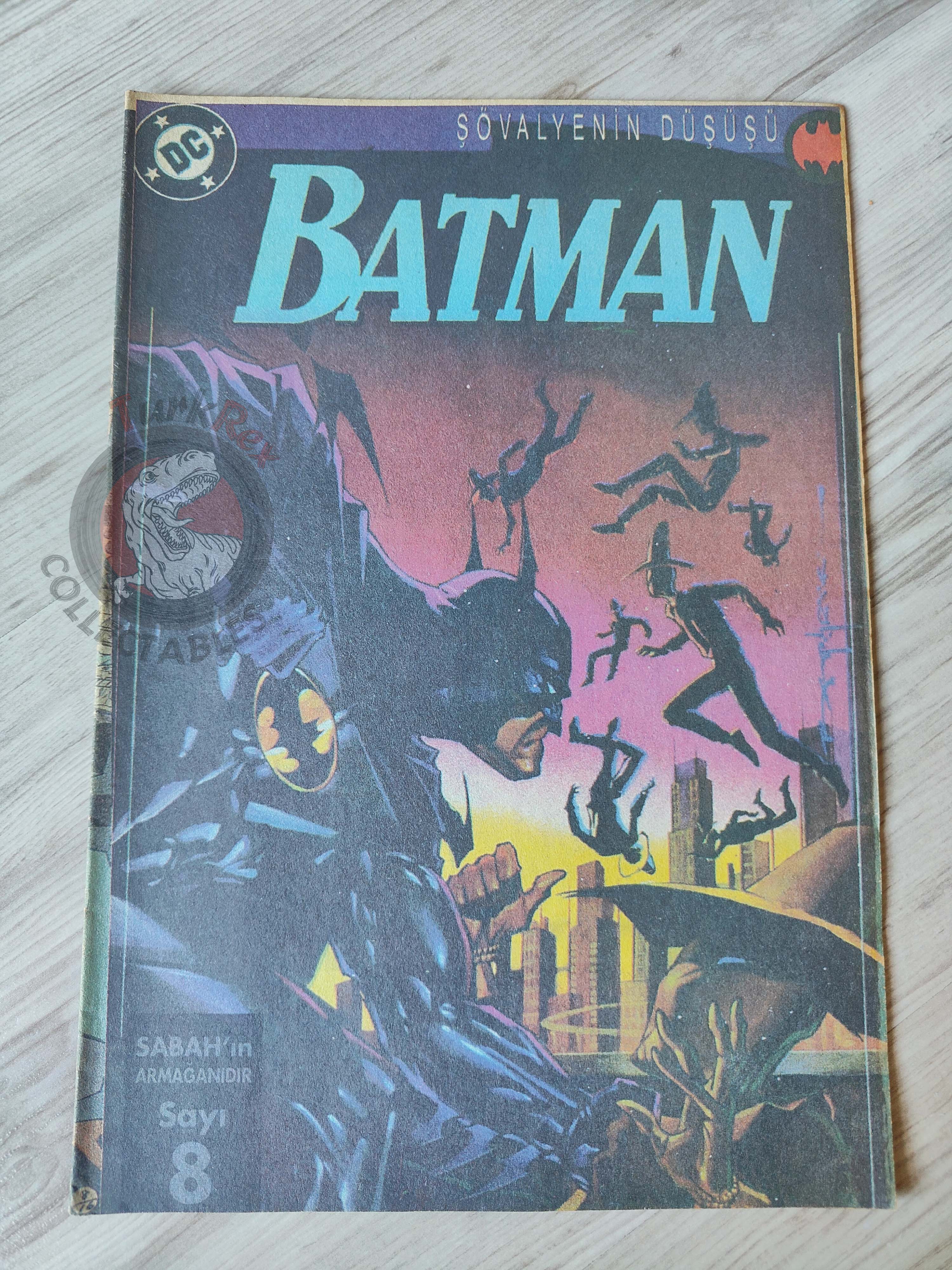 Batman: Knightfall #8 1996 Turkish Comic Turkey