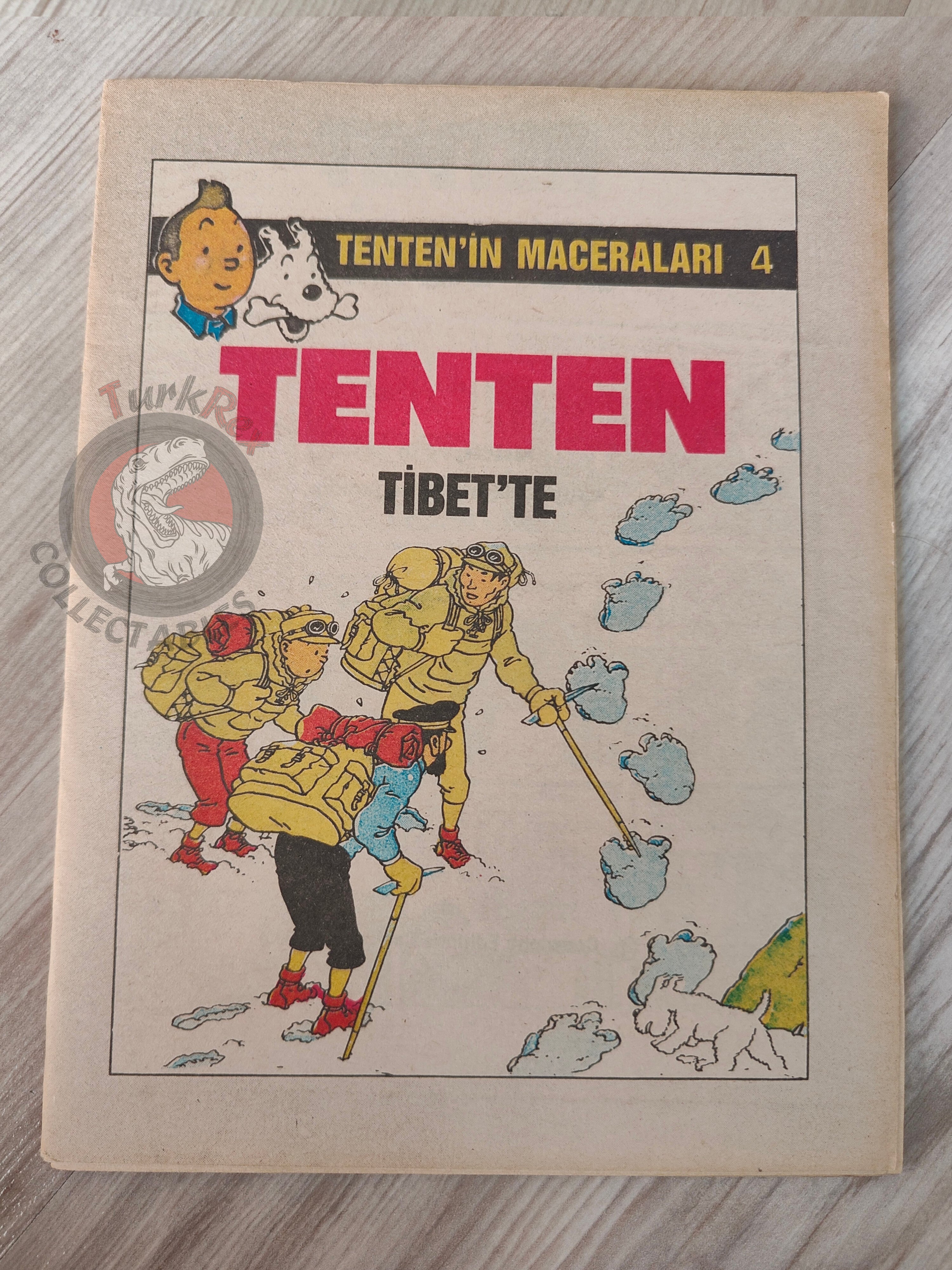 Tintin – Tintin In Tibet 1989 Turkish Edition Comic Turkey