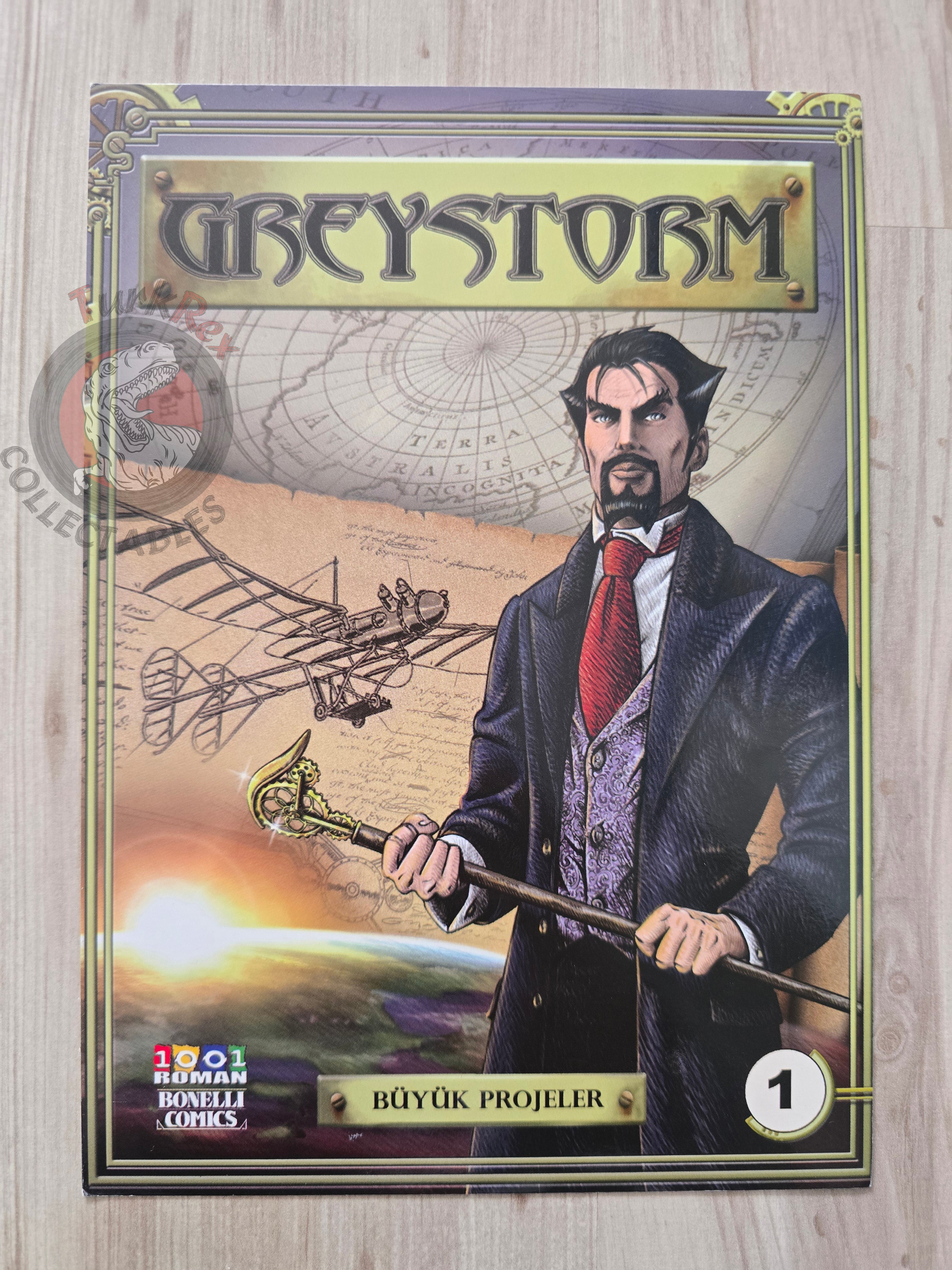 Greystorm Promotional Postcard #1 2010 Turkish Comic Turkey