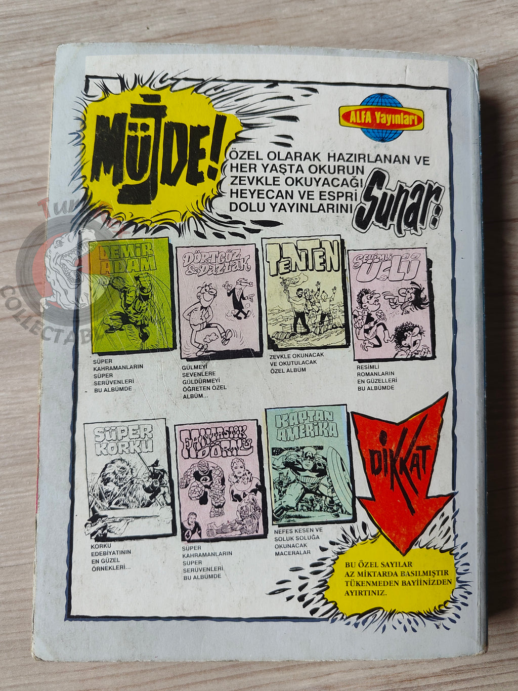 Fantastic Four Special Issue 1989 Turkish Comic Turkey #245 - #258