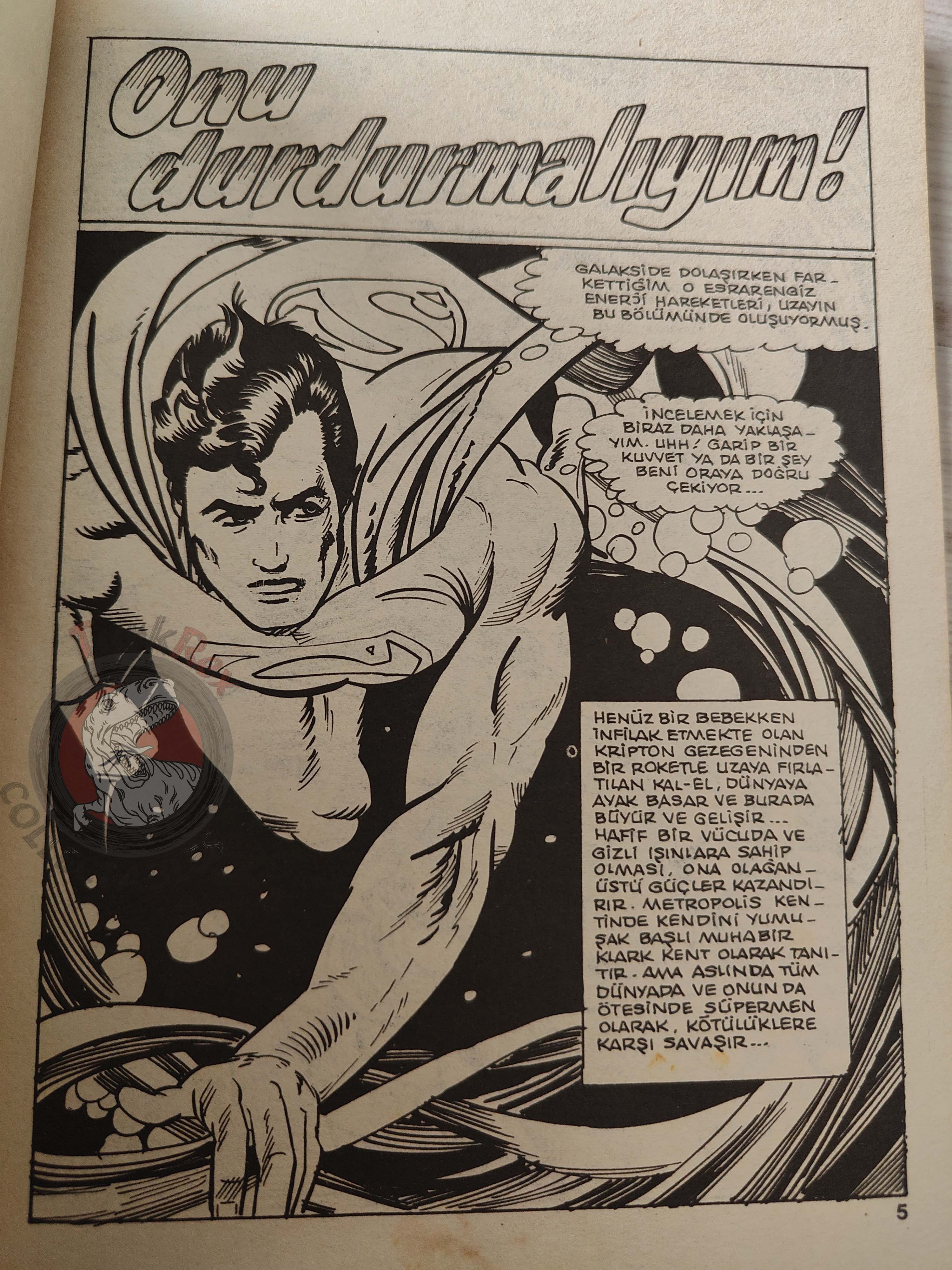 Superman #38 1985 Turkish Comic Turkey #402 Wonder Woman #269 #270 #271