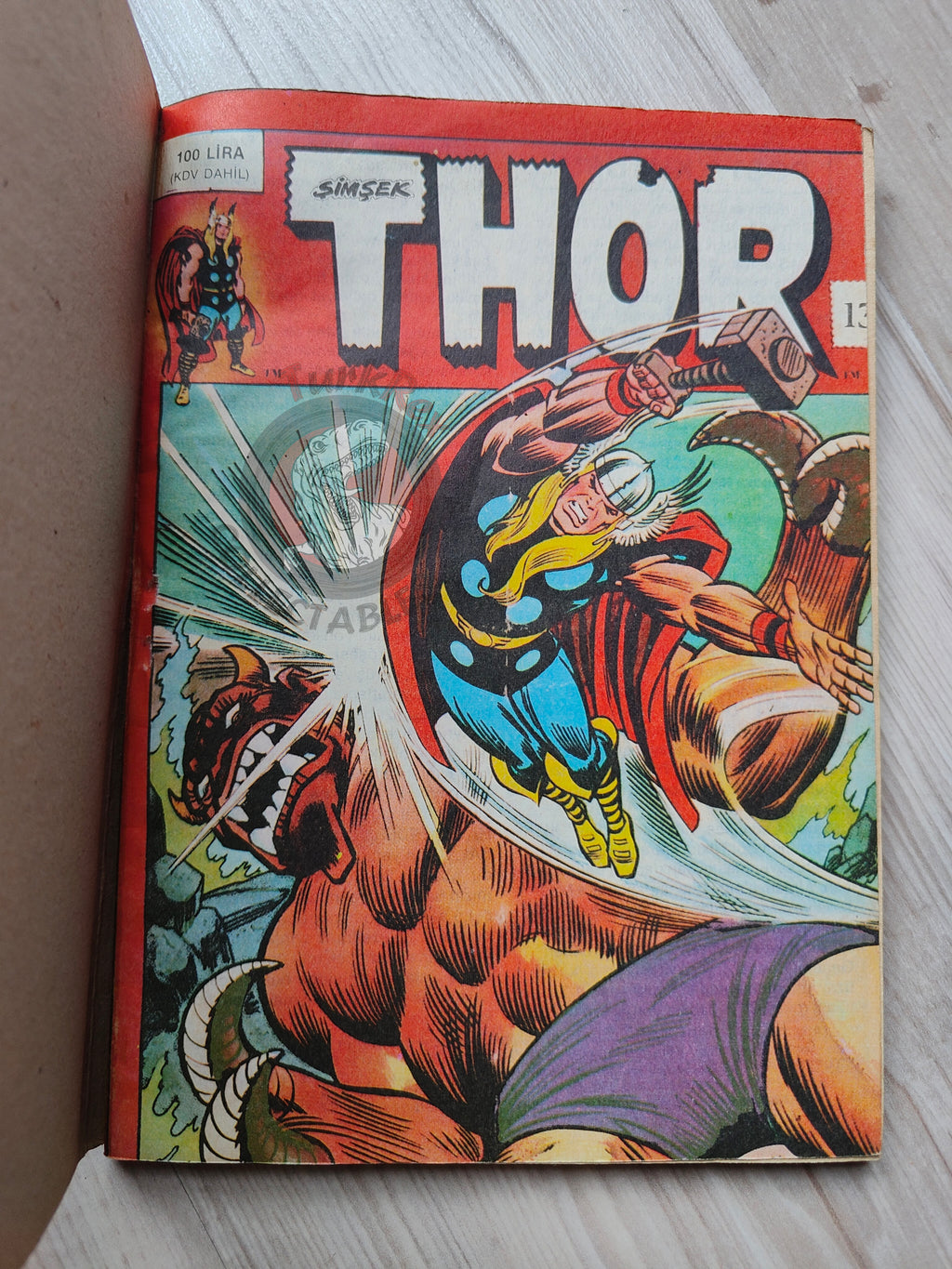 Thor #5 1985 Turkish Comic Turkey The Mighty Thor #197–200 Ragnarok