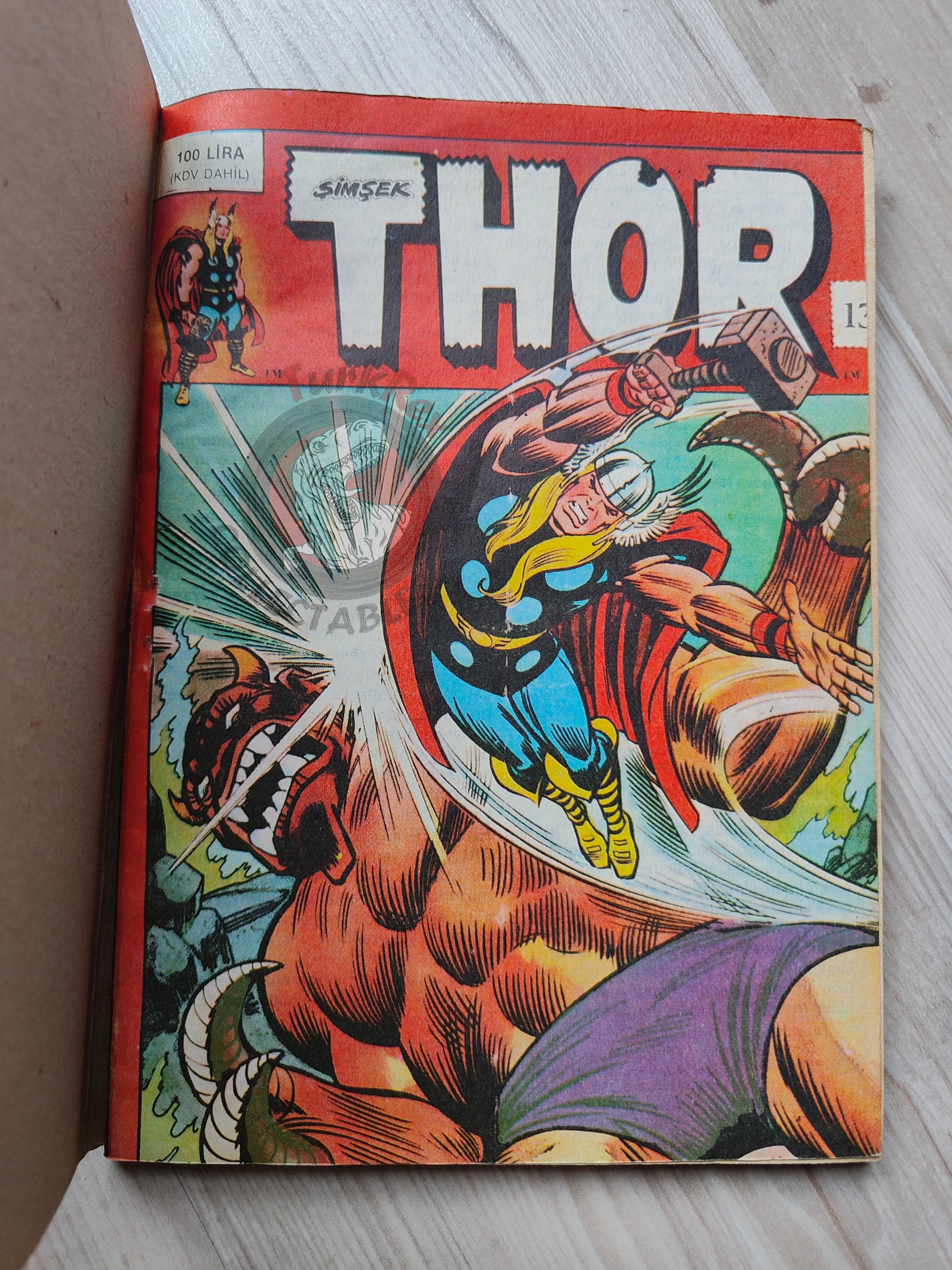 Thor #5 1985 Turkish Comic Turkey The Mighty Thor #197–200 Ragnarok
