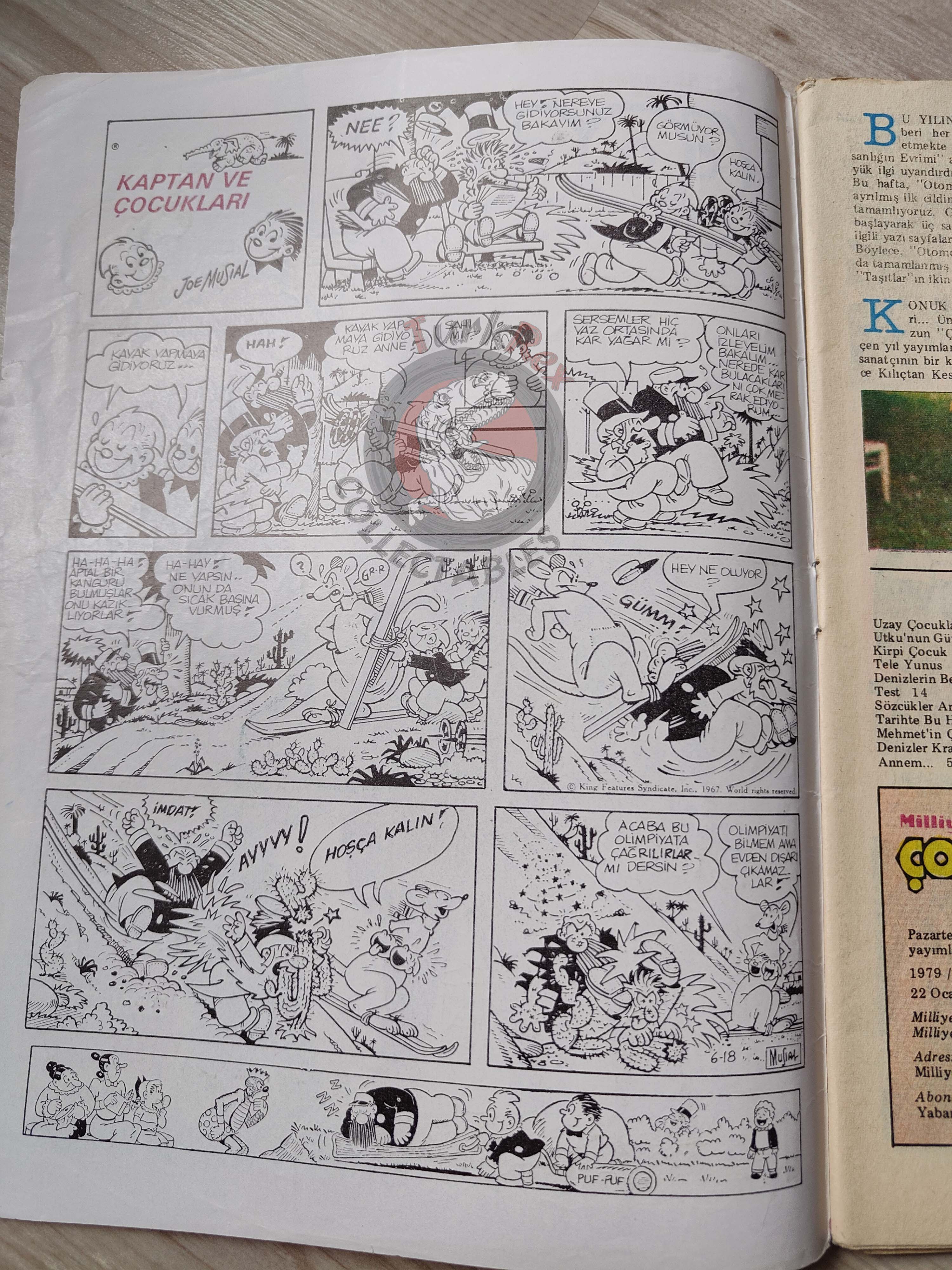 Milliyet Çocuk #4 1979 Turkish Comic Turkey Joyas Literarias Juveniles #76 Emilio Salgari