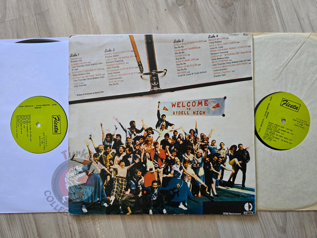Grease (The Original Soundtrack From The Motion Picture) Turkish Pressing Vinyl Turkey Edition