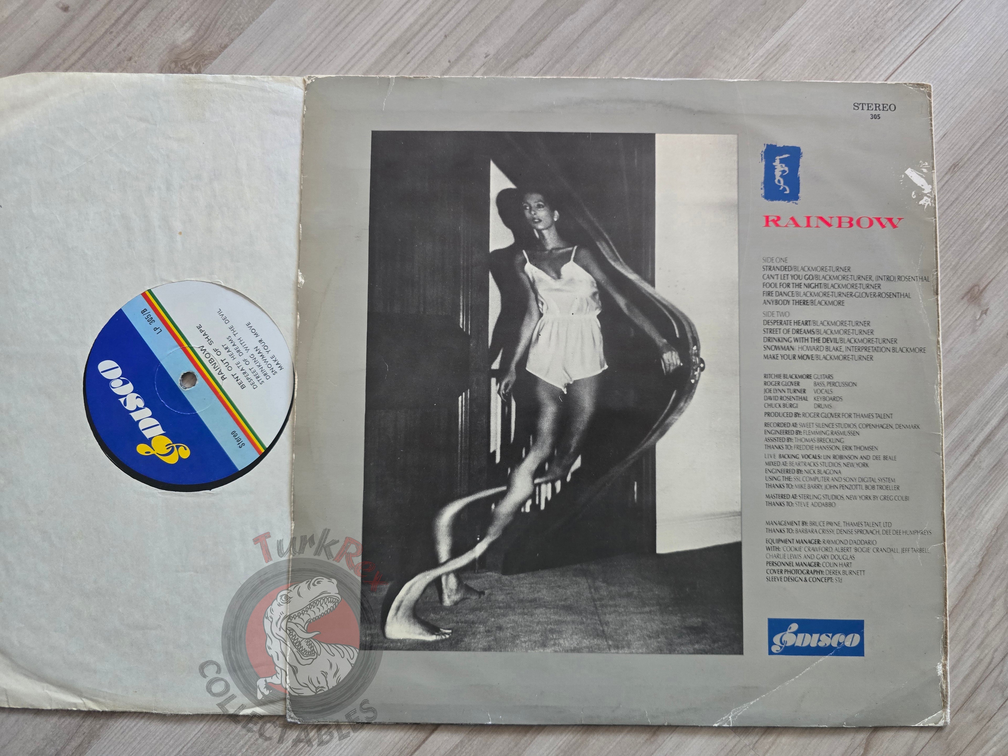 Rainbow – Bent Out Of Shape Turkish Pressing Vinyl Turkey Edition