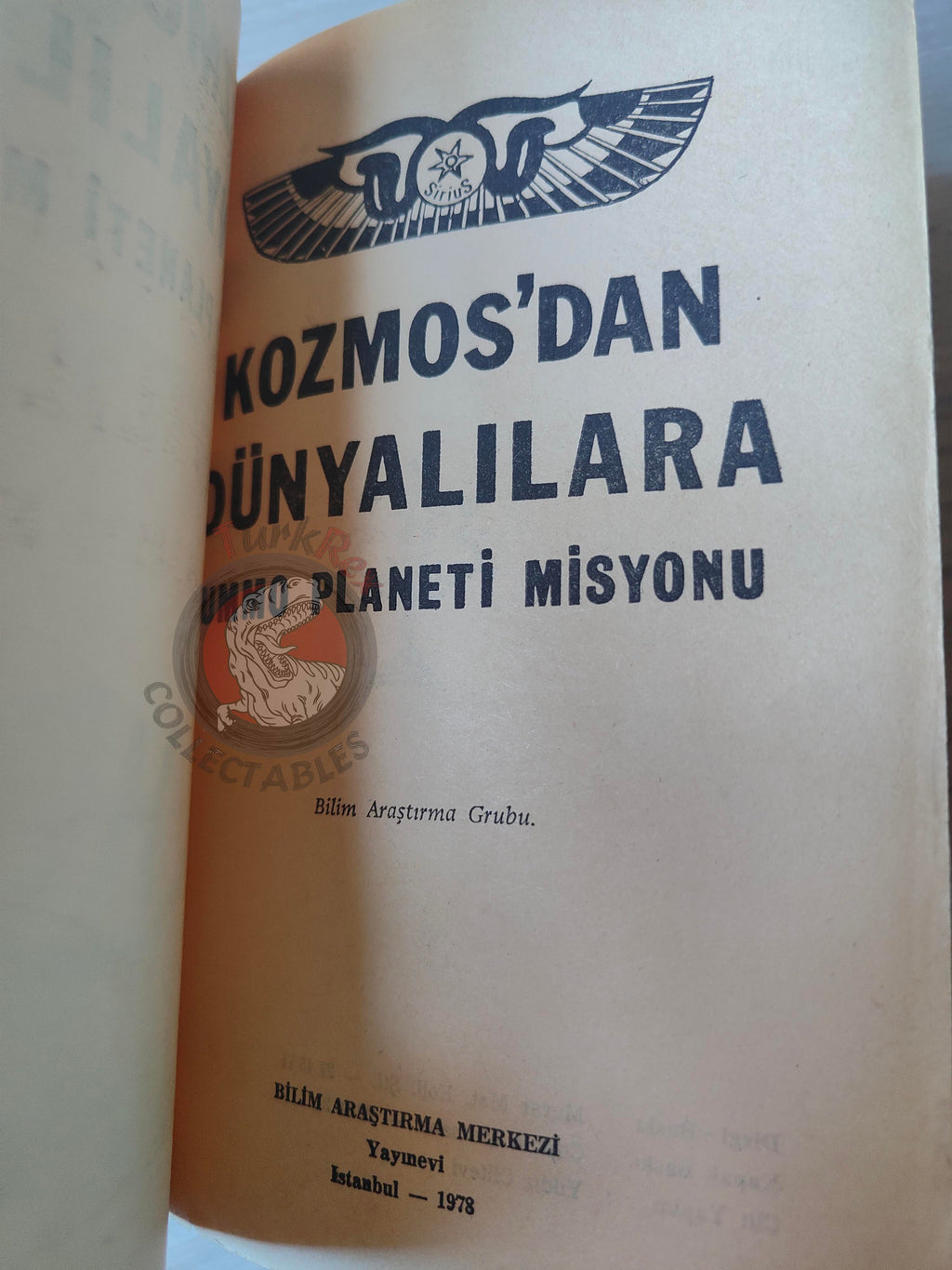 UFO Contact from Planet Ummo 1978 Turkish Book Turkey Parapsychology