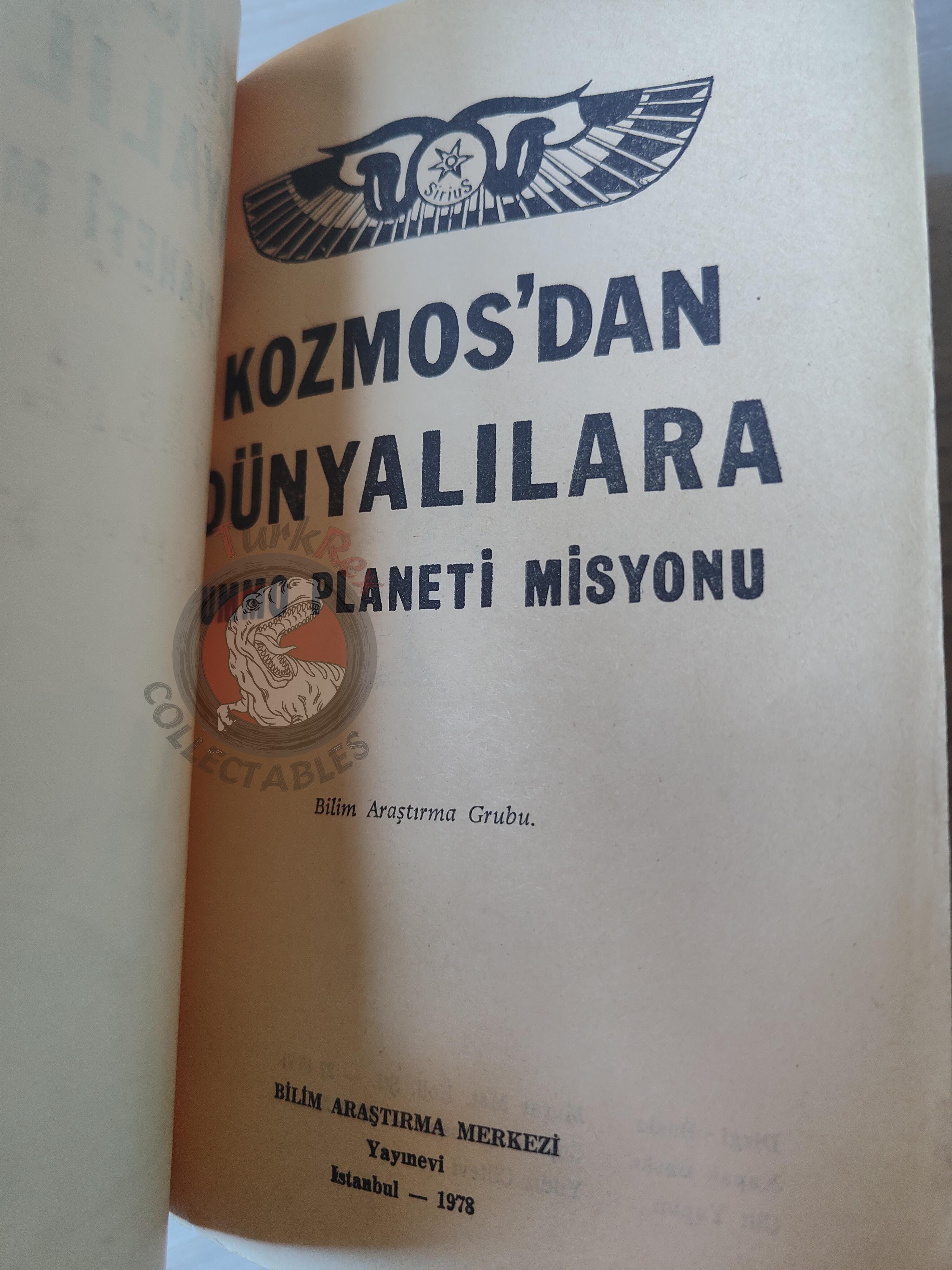 UFO Contact from Planet Ummo 1978 Turkish Book Turkey Parapsychology